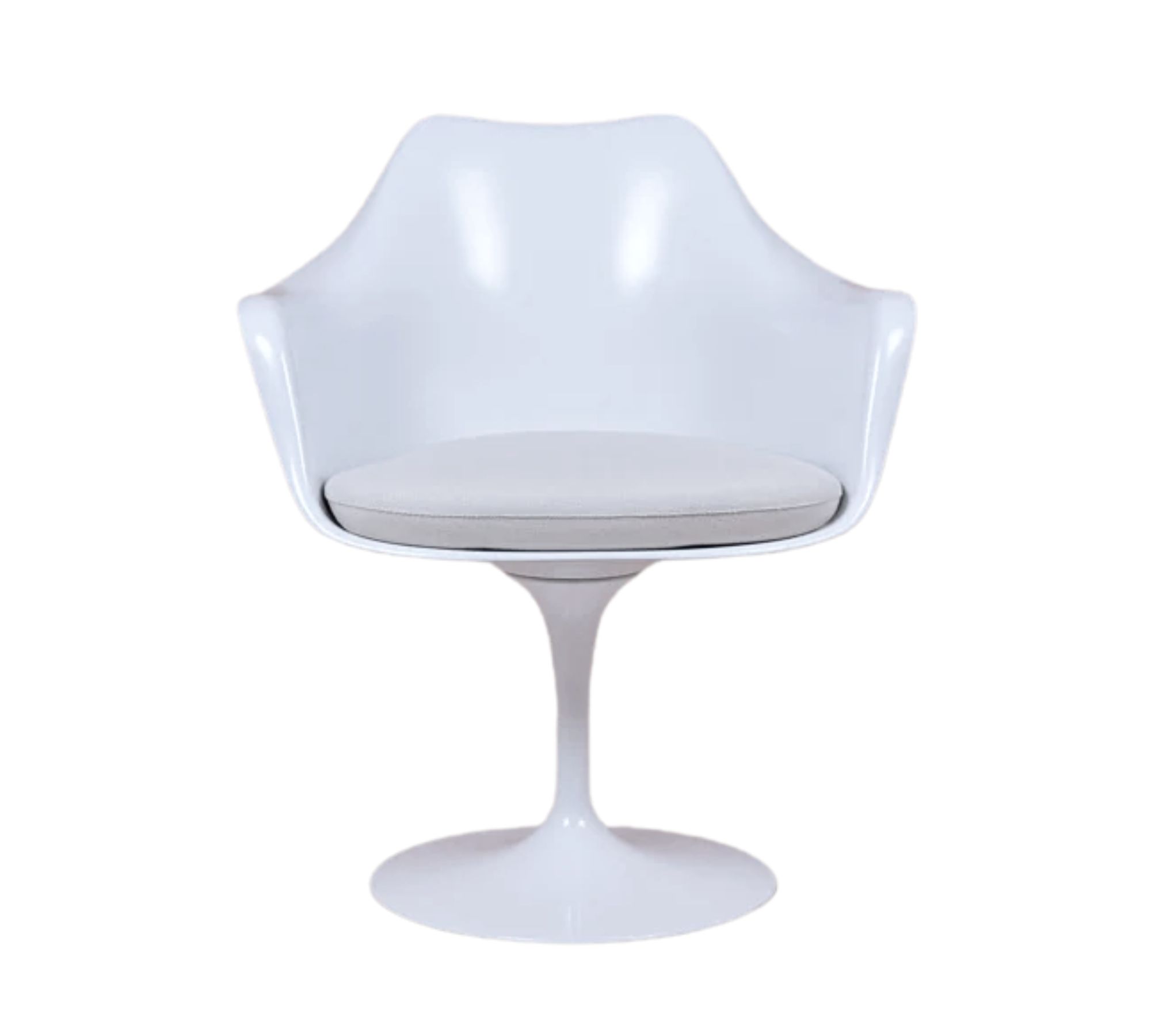 Knoll Saarinen Tulip Armchair Weiß