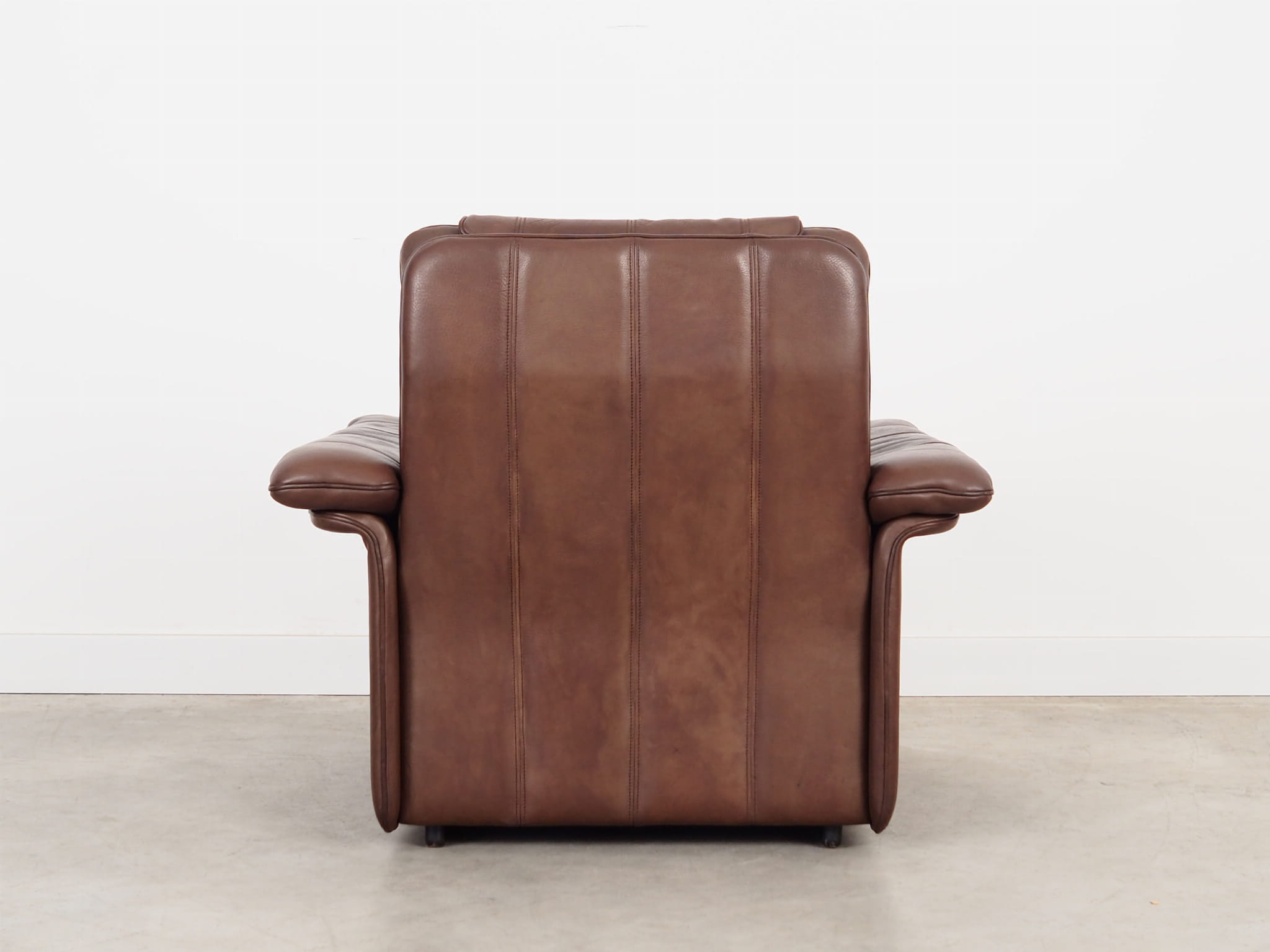 Armchair Leather Brown 1970s