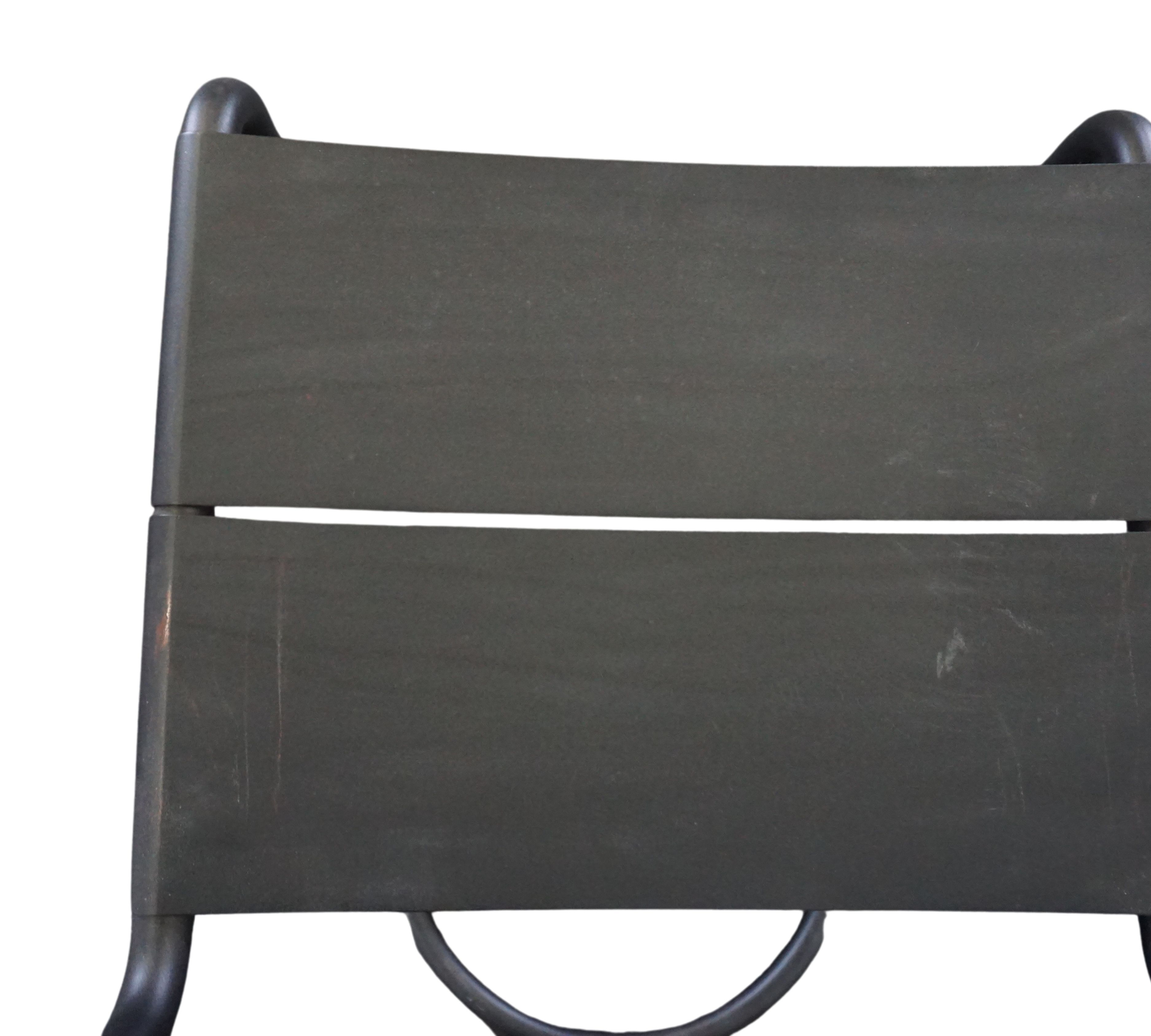 Sine Chair Stackable Black