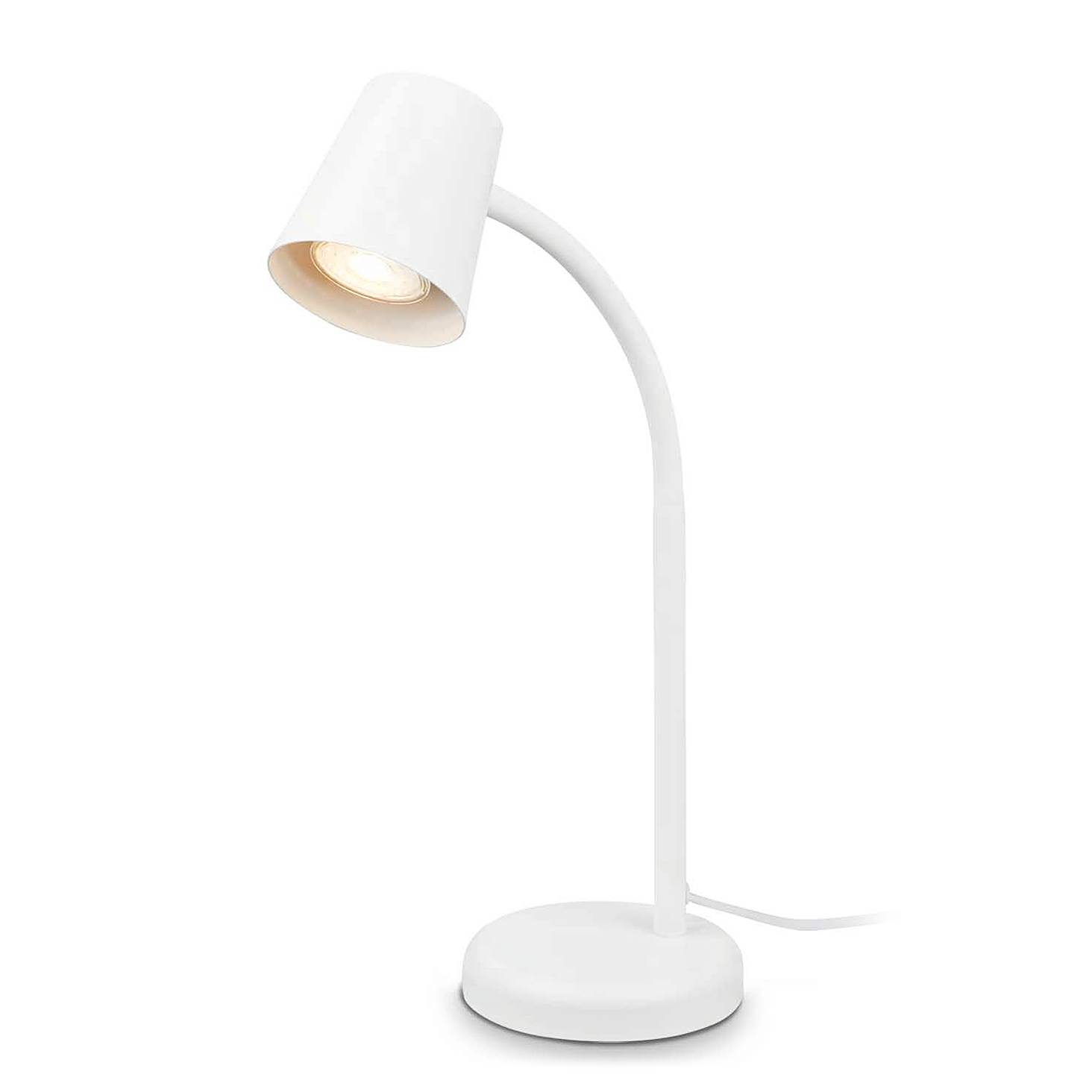 Sallani Tischleuchte Aluminium Weiß