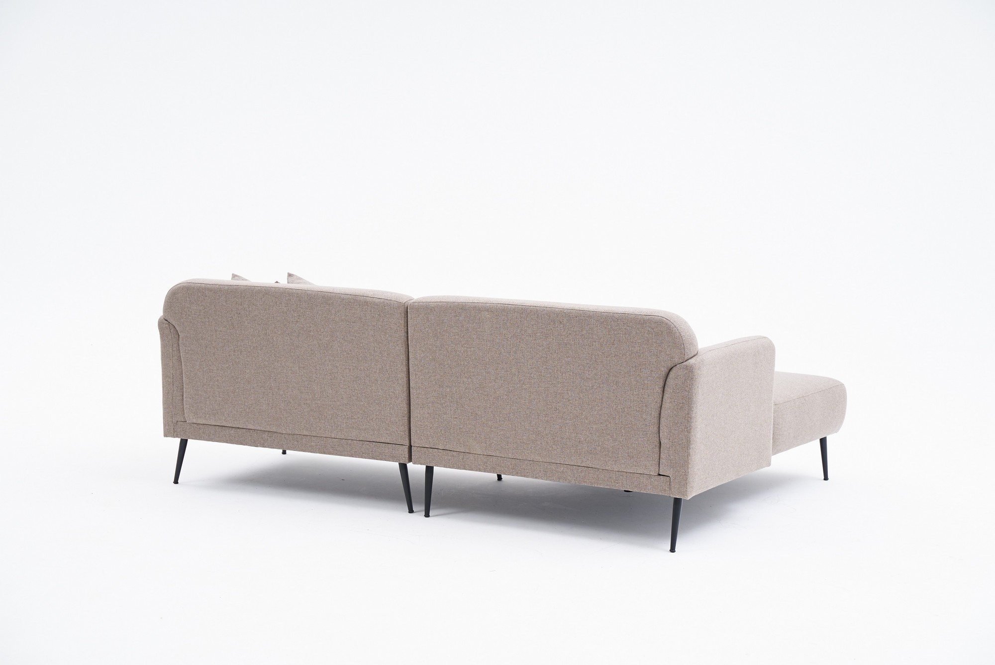 Revos Sofa Récamiere Links Braun