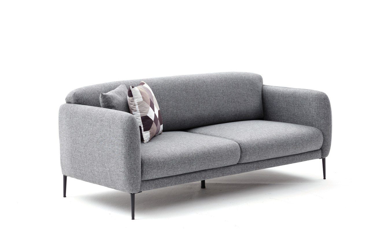 Venedik Sofa 3-Sitzer Grau