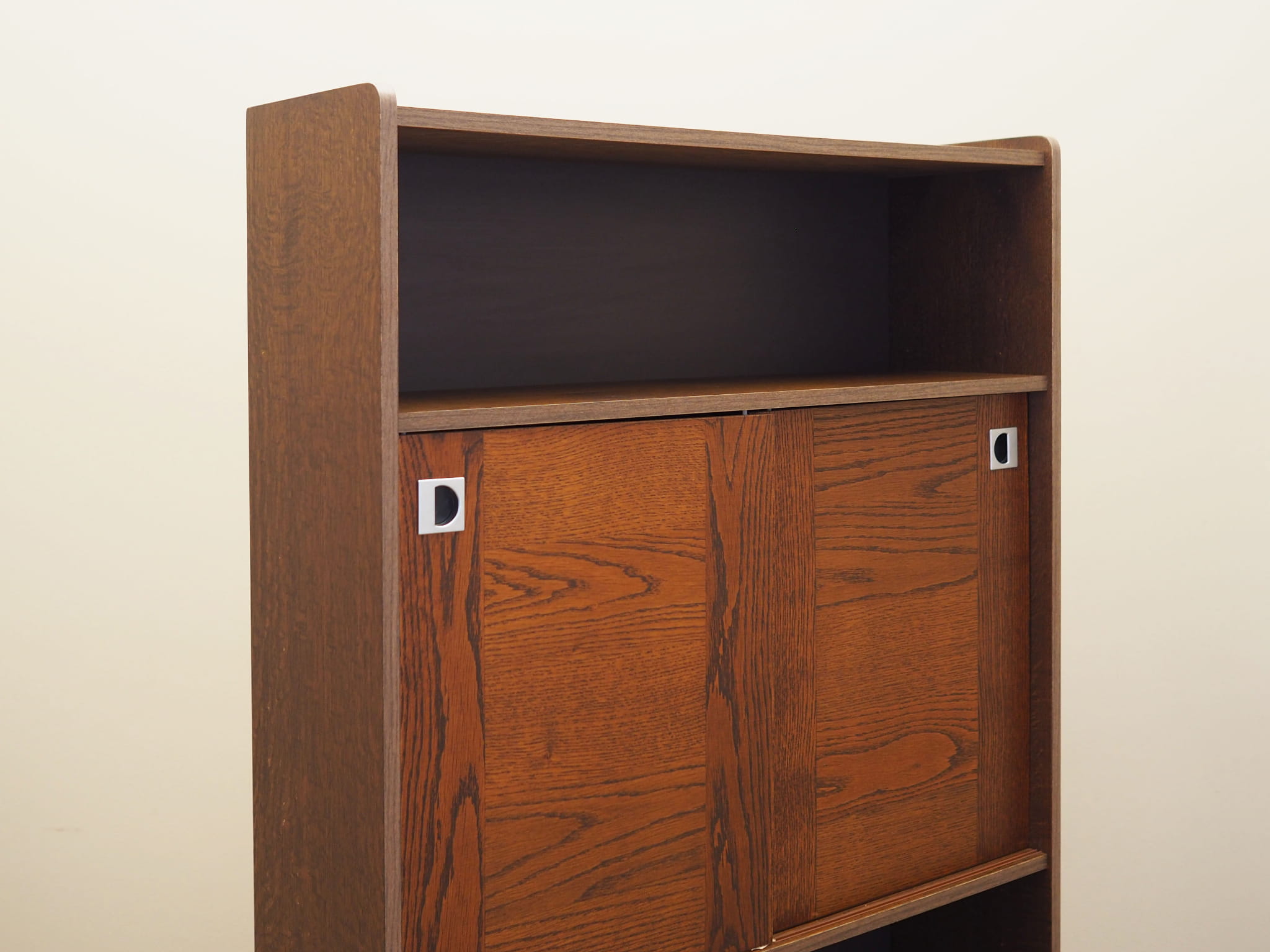 Bookshelf Wood Brown 1970s