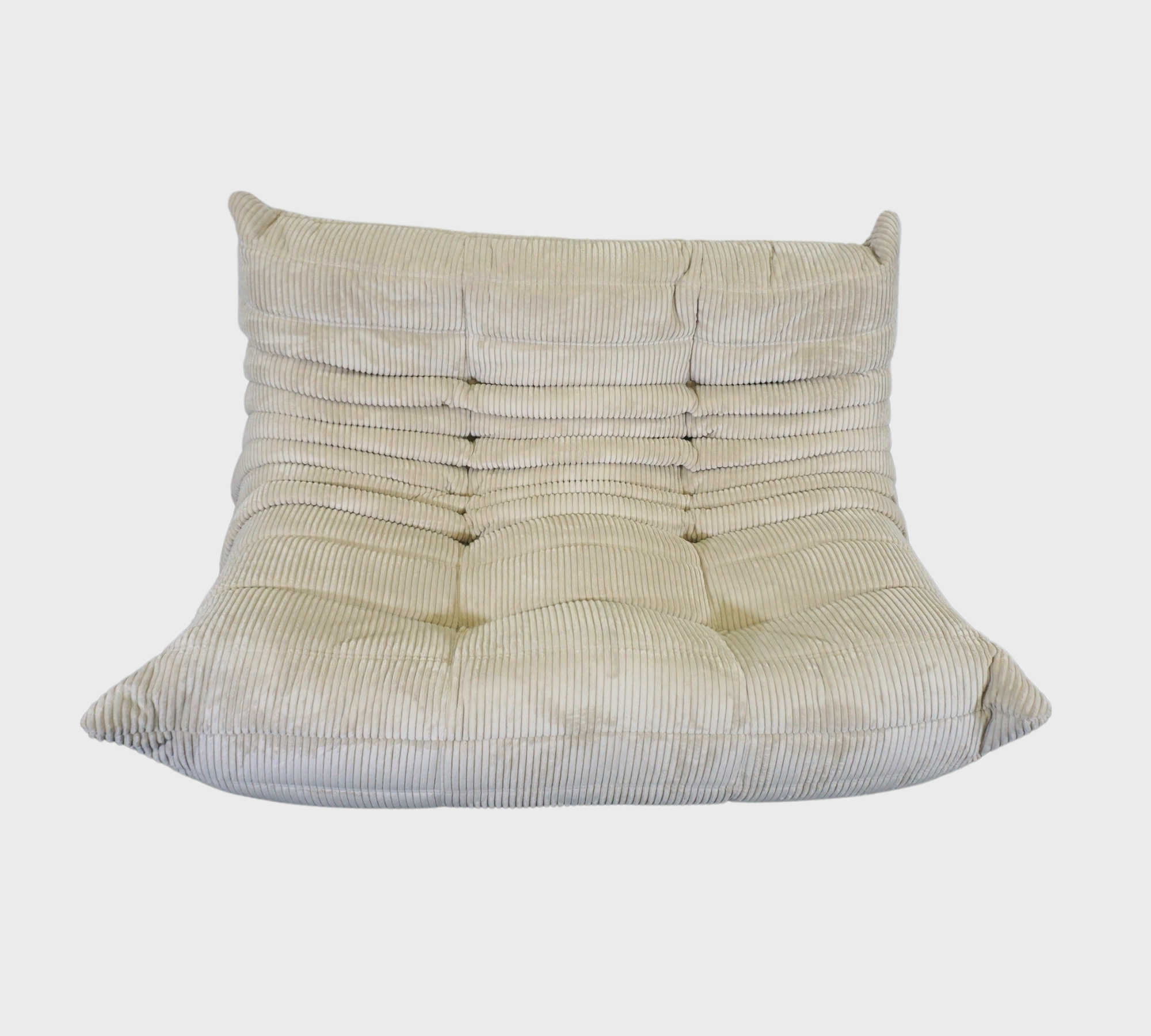 Togo Sofa 2-Sitzer Cord Beige