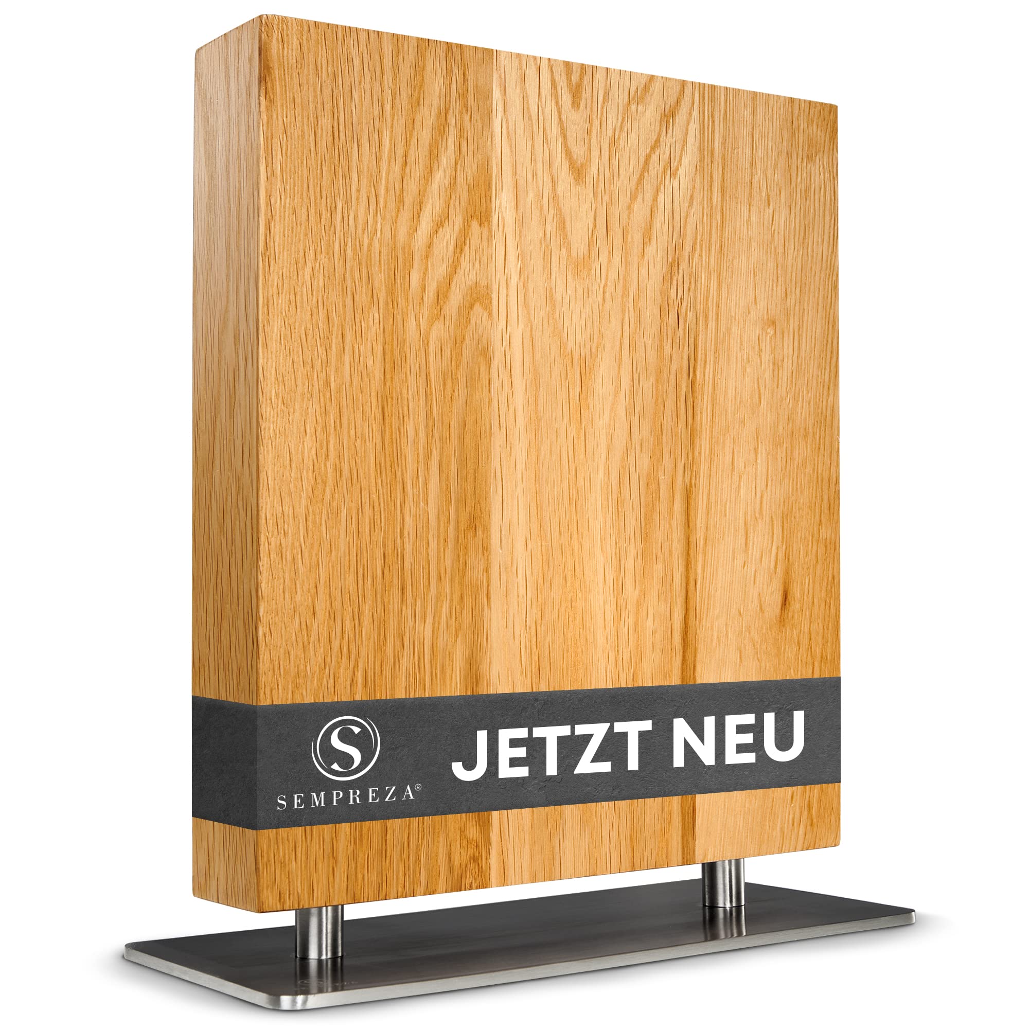 Messerblock Magnetisch Holz Natural