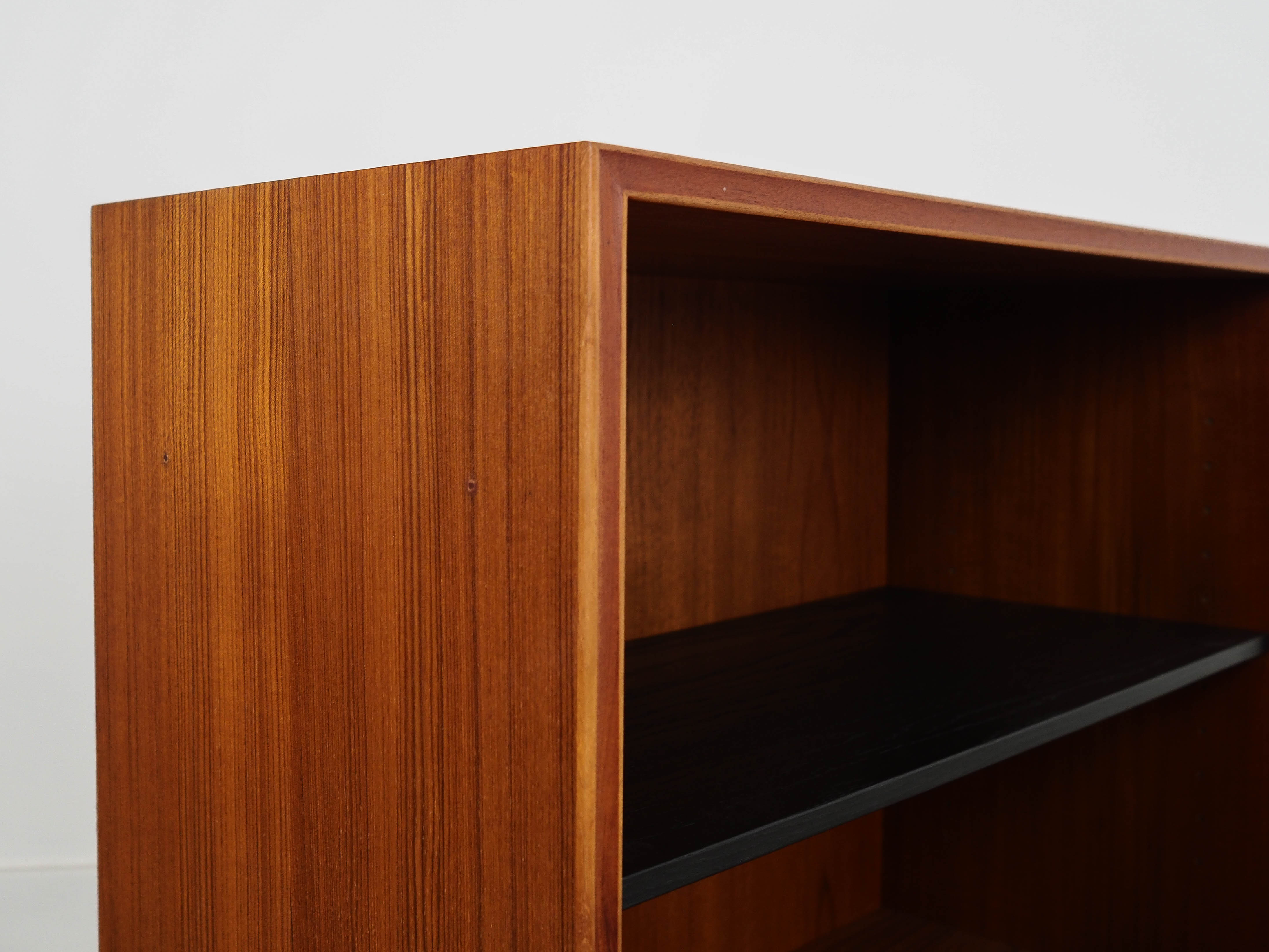 Teak-Bücherregal Braun 1970er Jahre