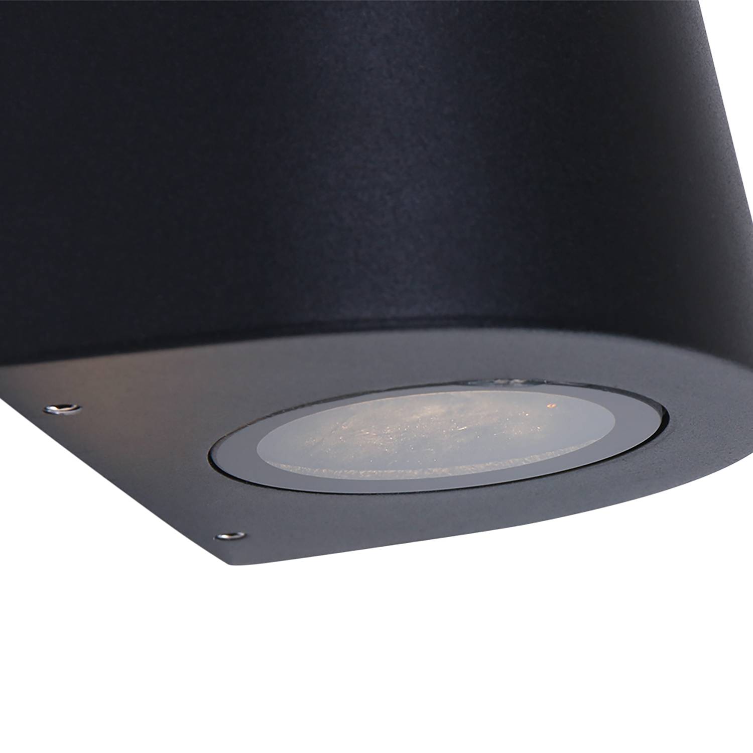 LED-Wandleuchte Outdoor Collection III Aluminium Schwarz
