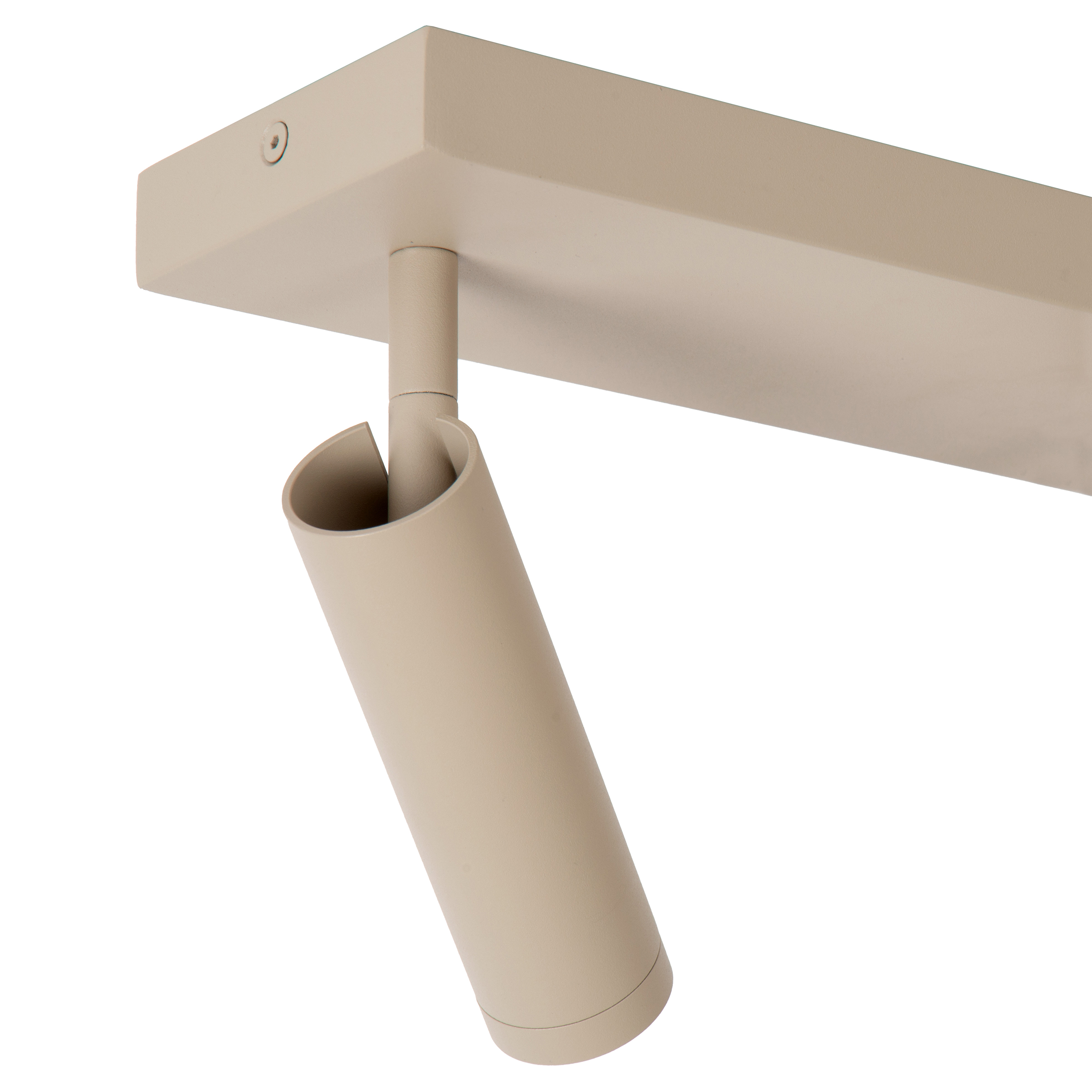 2-Flammig Grado Typ A Deckenleuchte Aluminium Beige