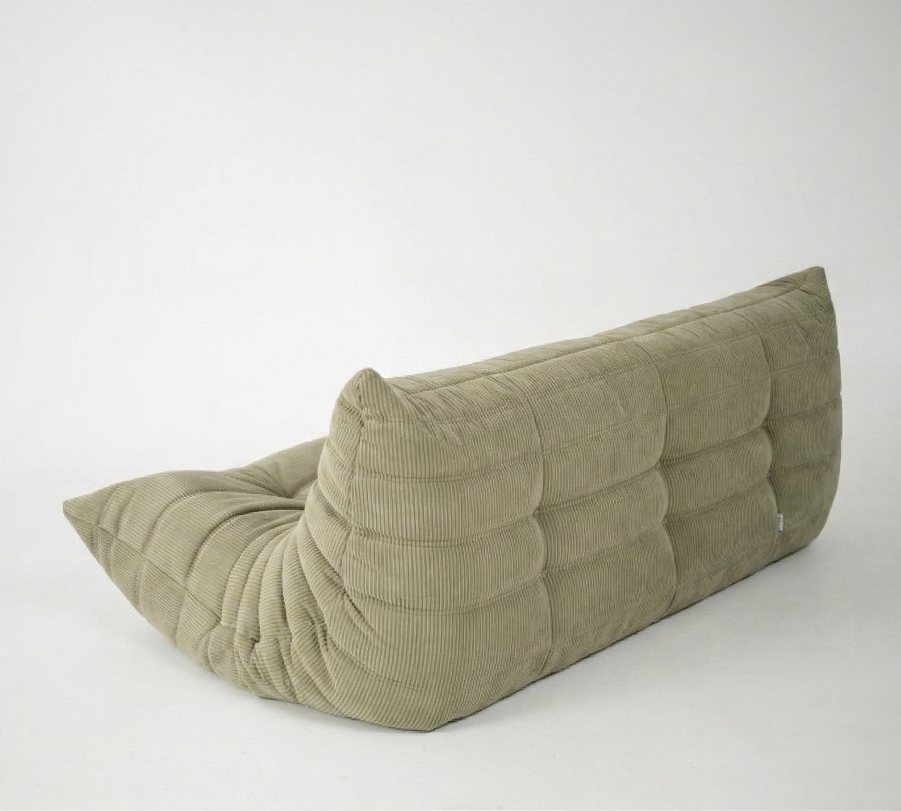 Togo Sofa 3-Seater Corduroy Sage Green