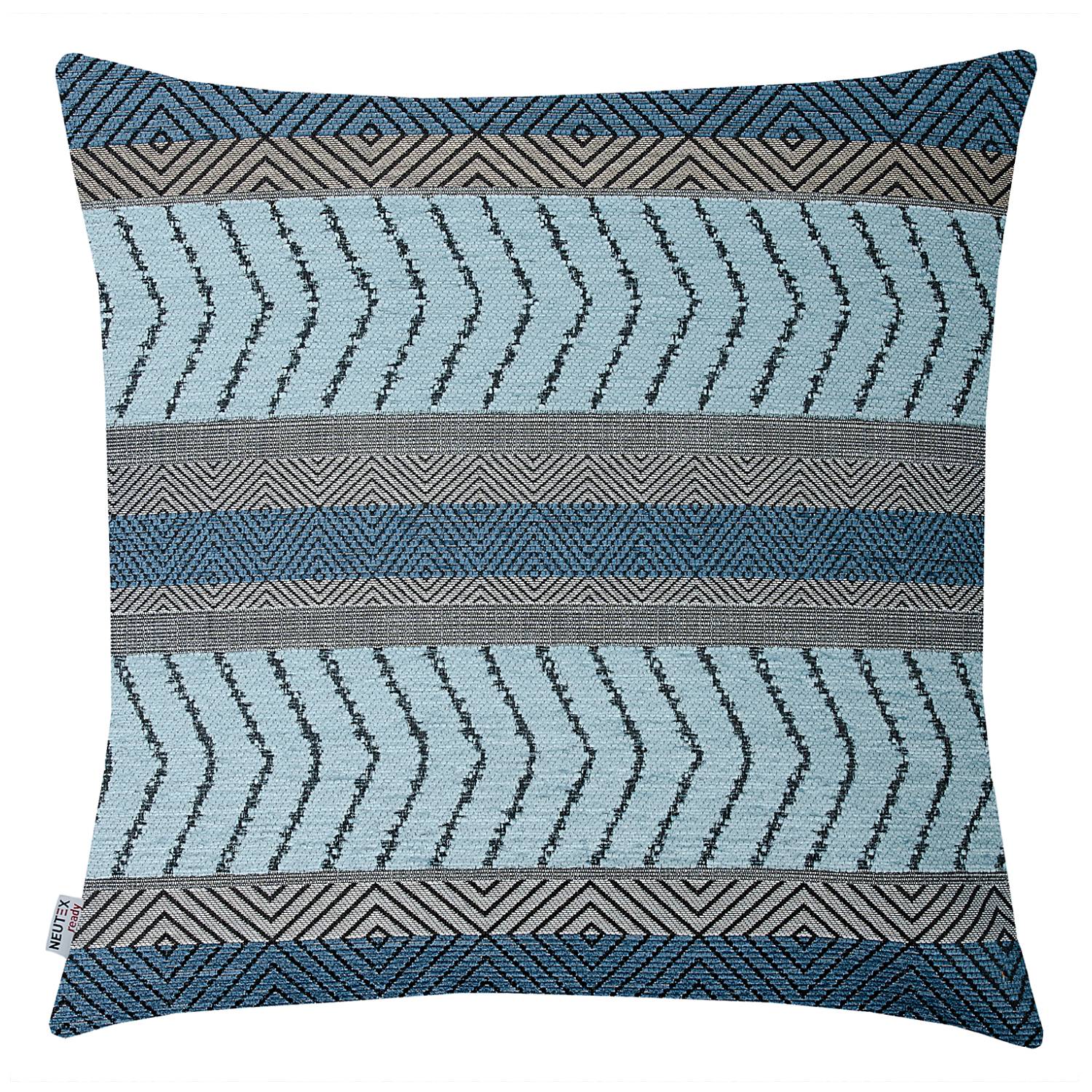 Kissenbezug Ilona Polyester / Polyacryl Blau 48 x 48 cm