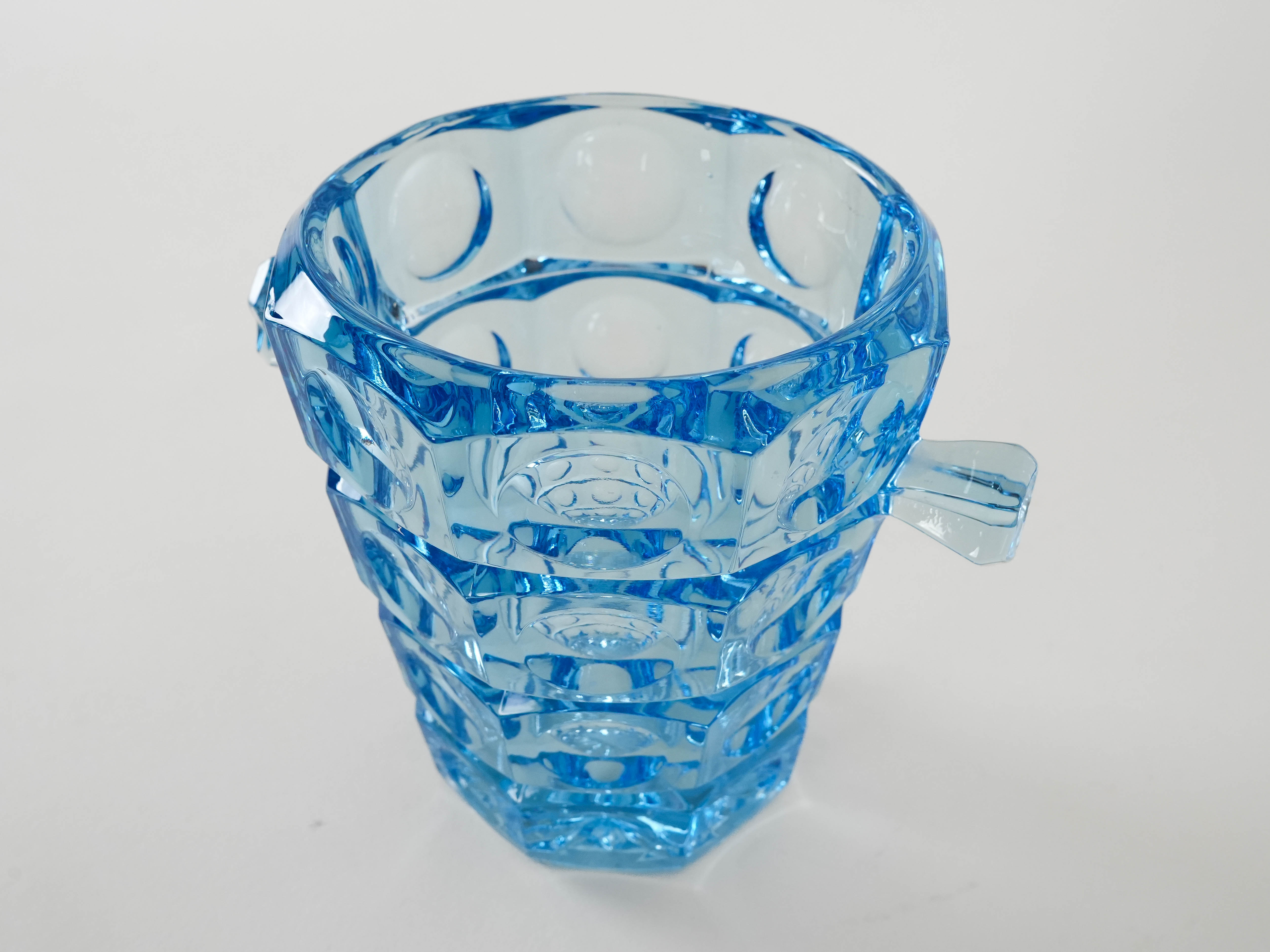 Rosice Ice bucket Blue 1950s