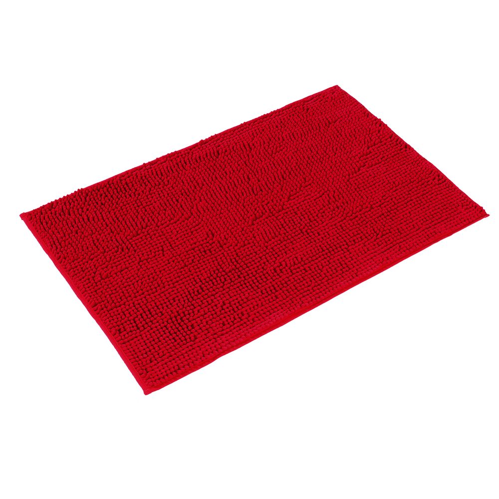 Mikrofaser Badematte Rot Öko-Tex Standard 100