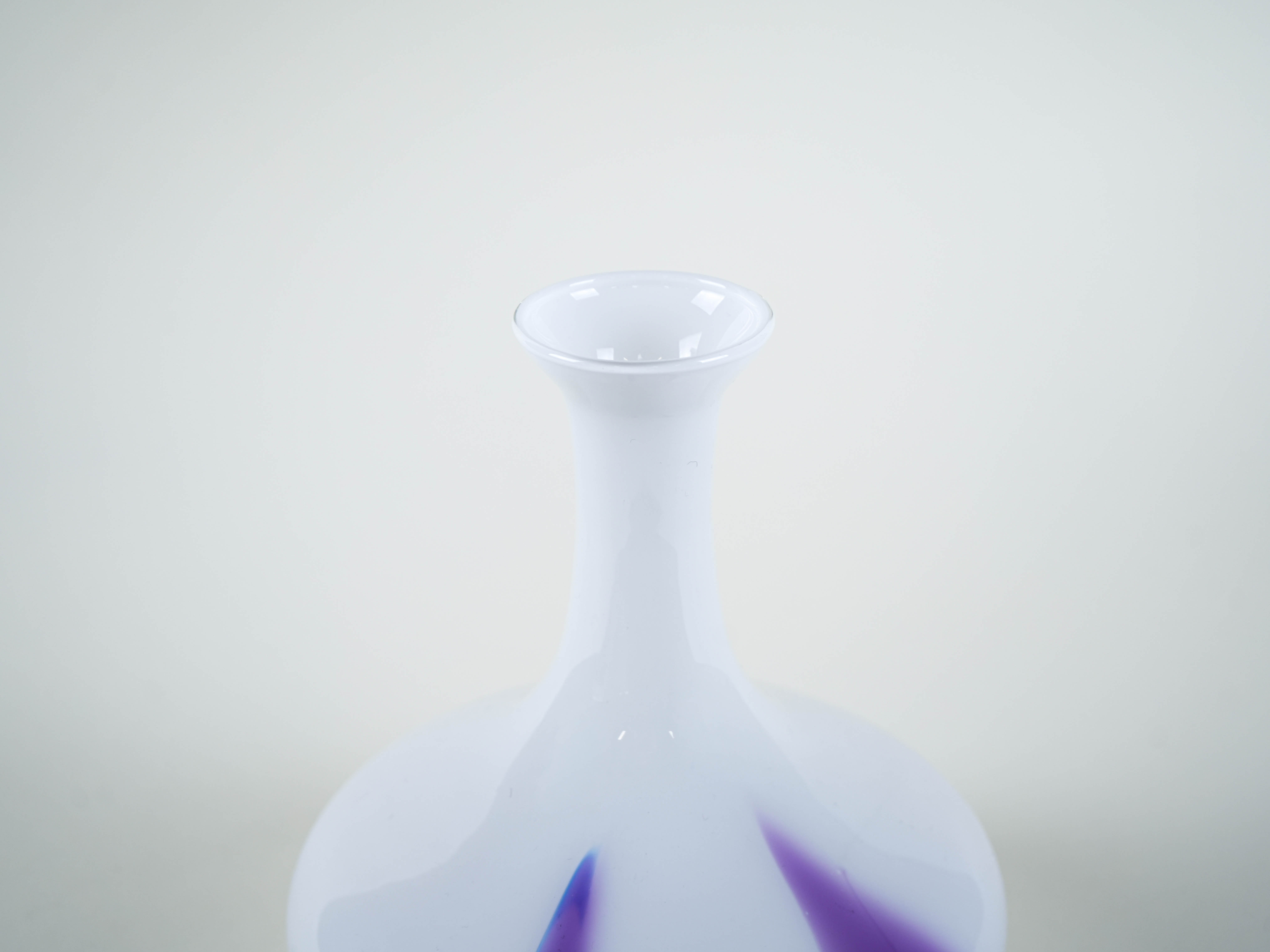 Glass vase 1970s