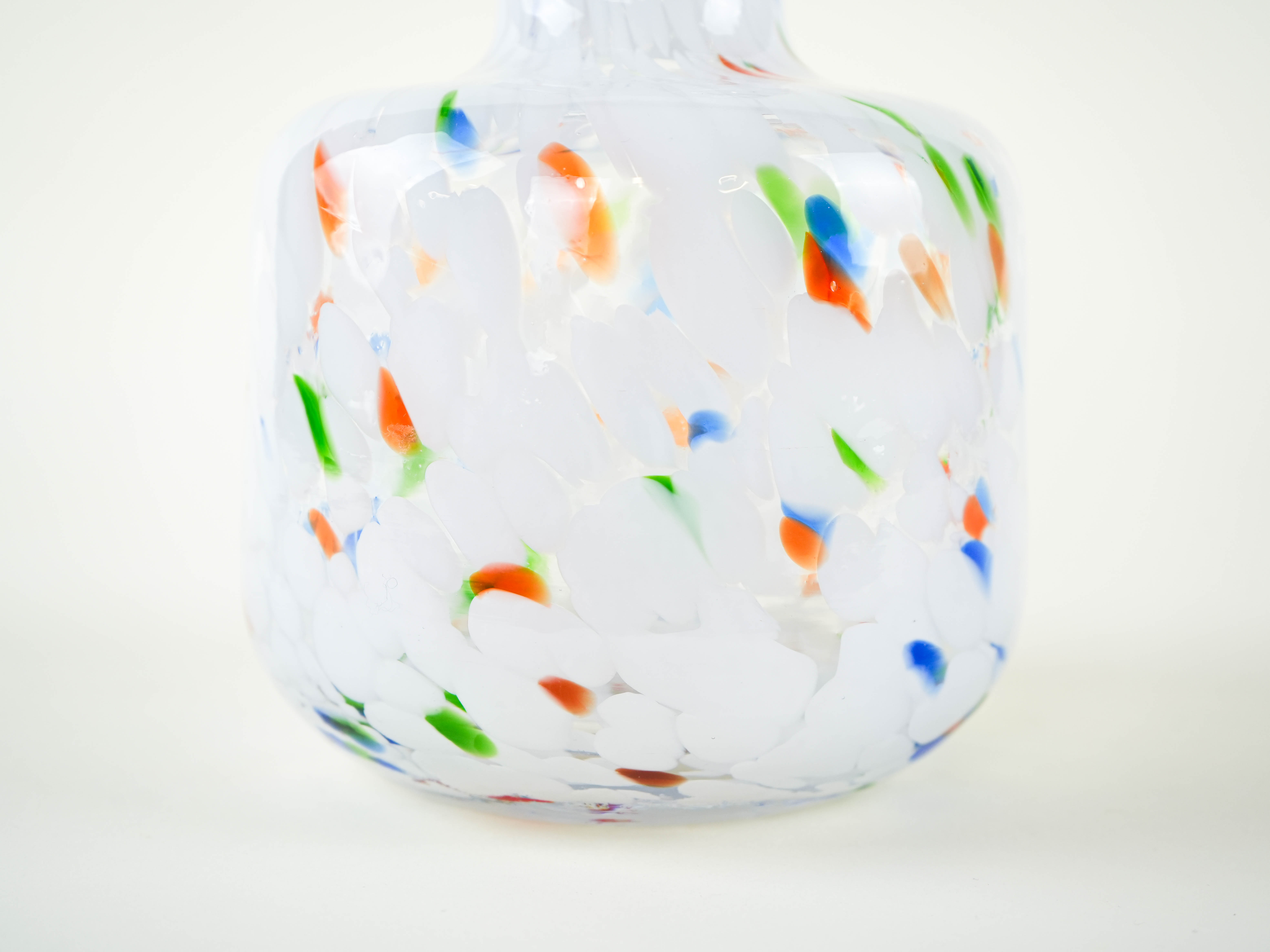Mosaic glass vase 1970s
