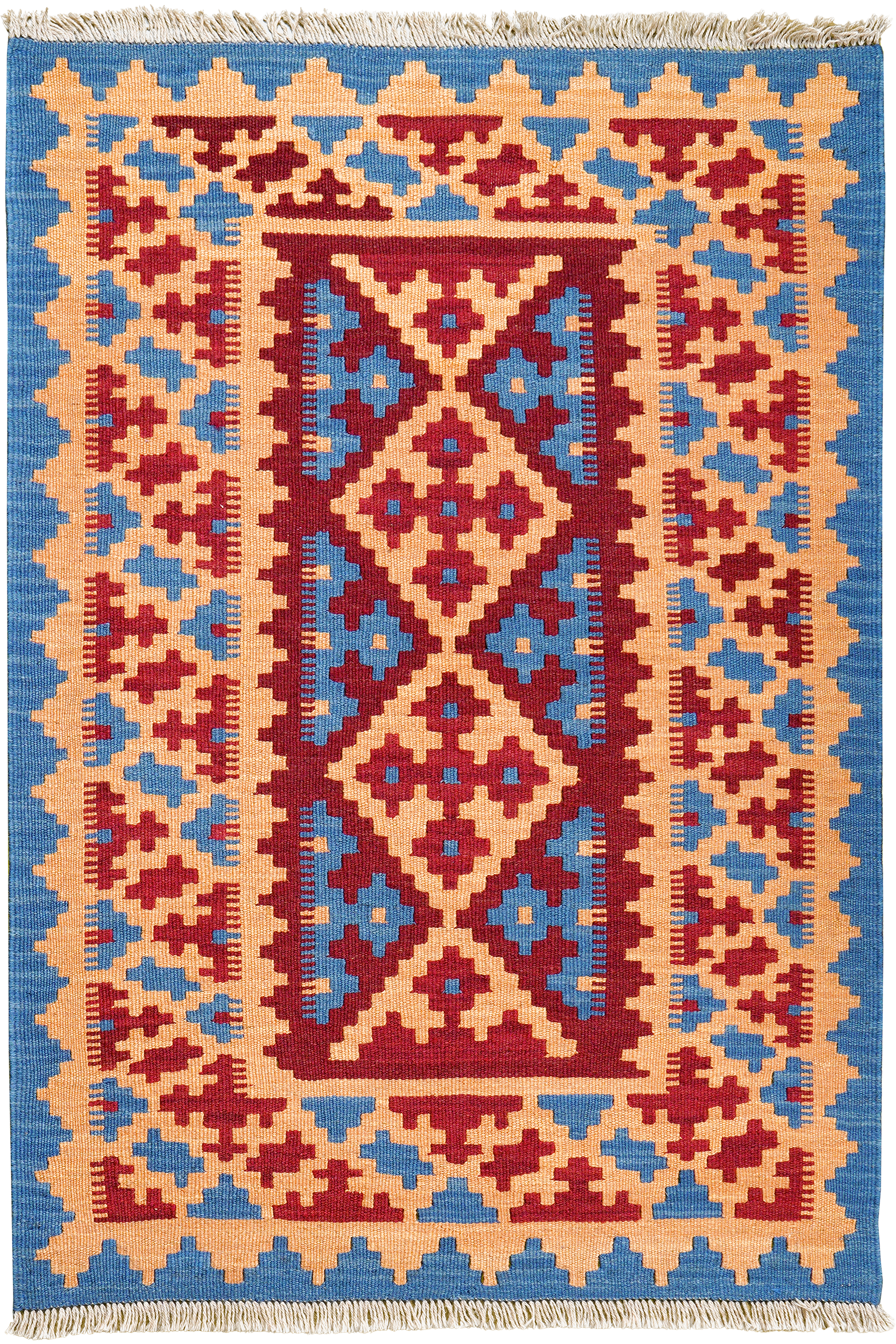 Kilim Gashgai Teppich Mehrfarbig