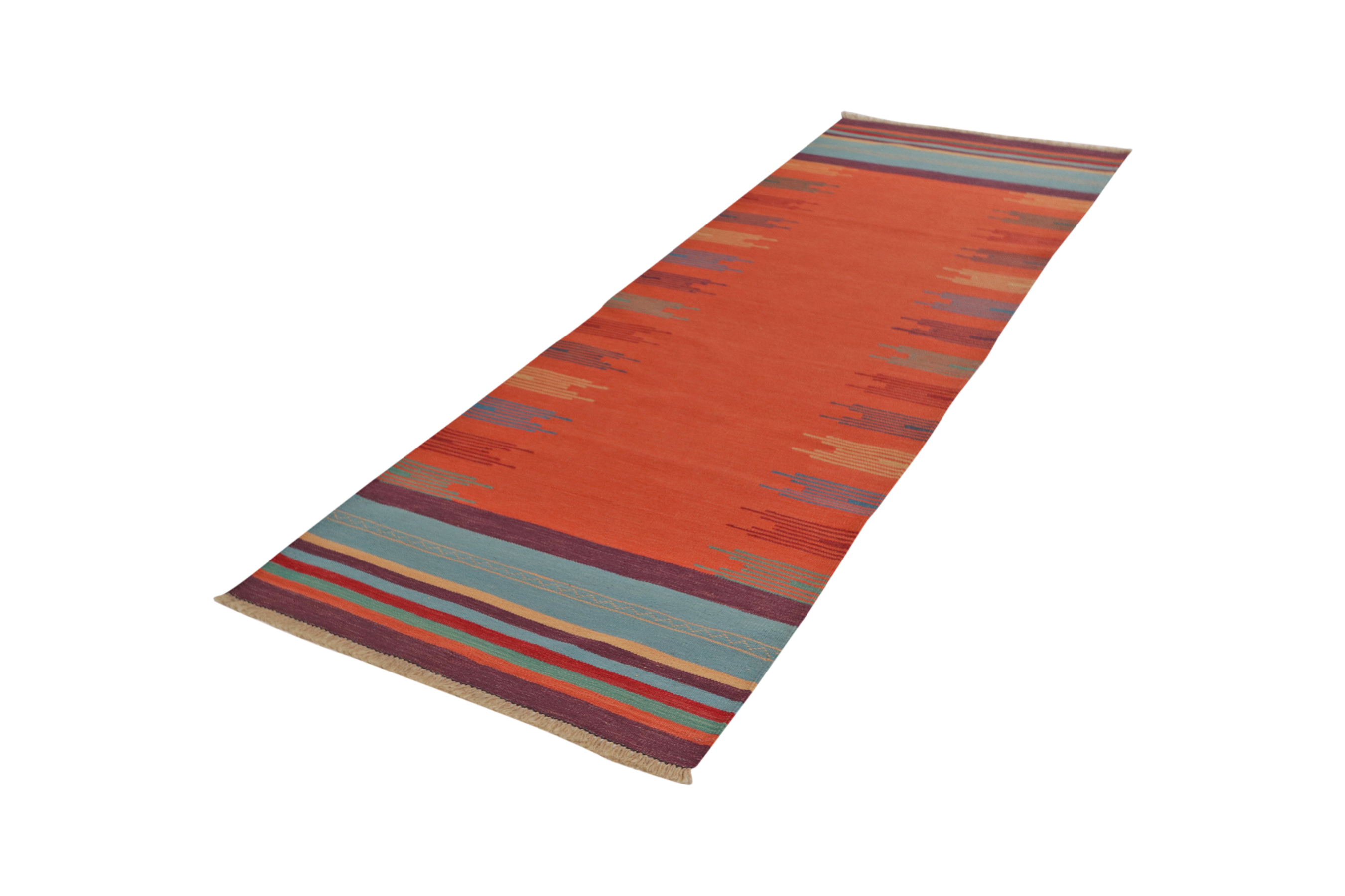 Kilim Gashgai Teppich Orange