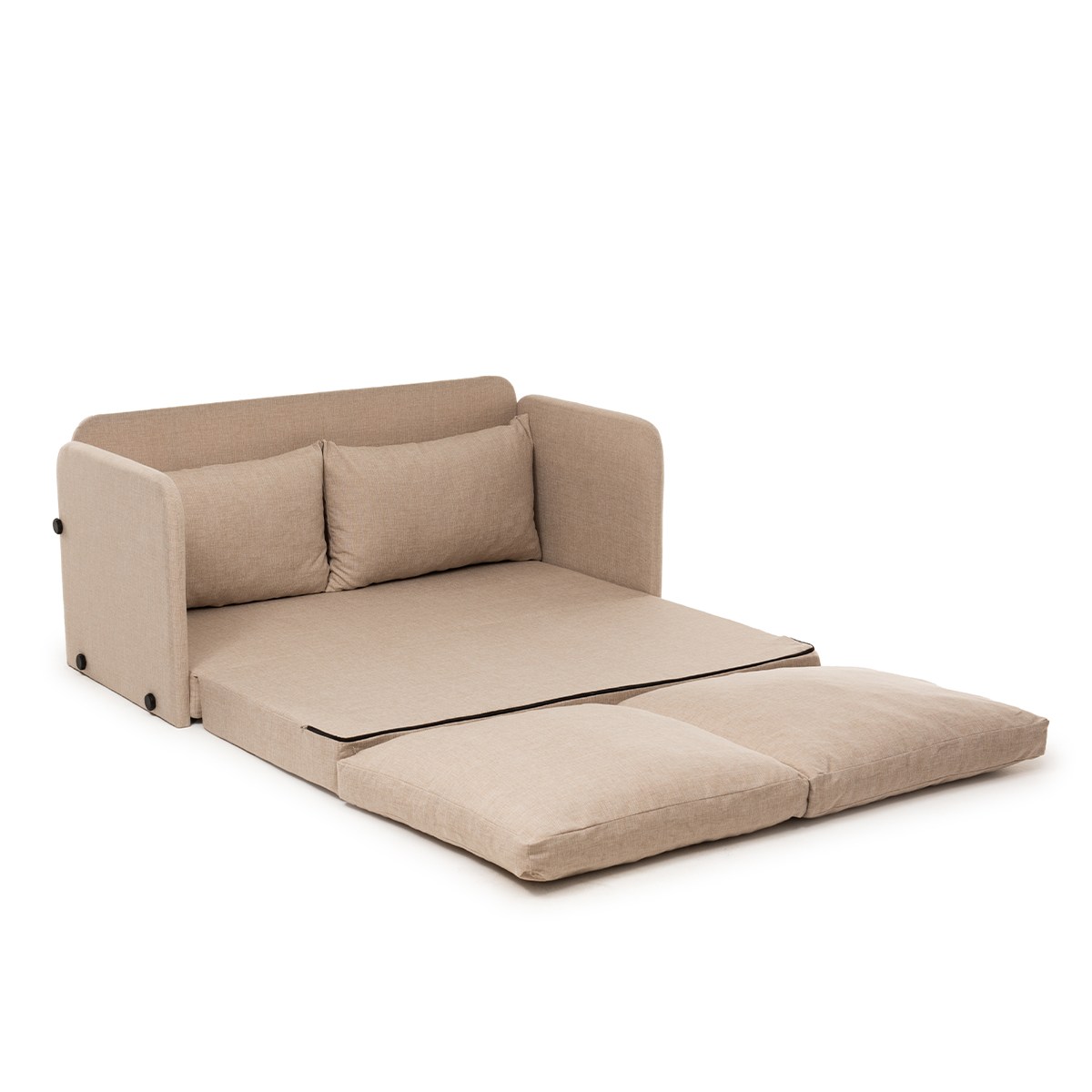 Saga divano letto 2 posti beige