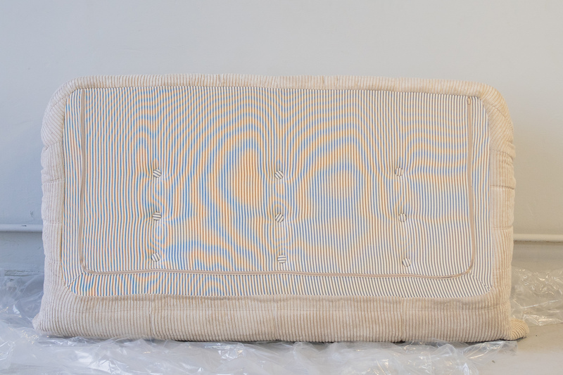 Togo Divano 3 posti Velluto a coste Beige