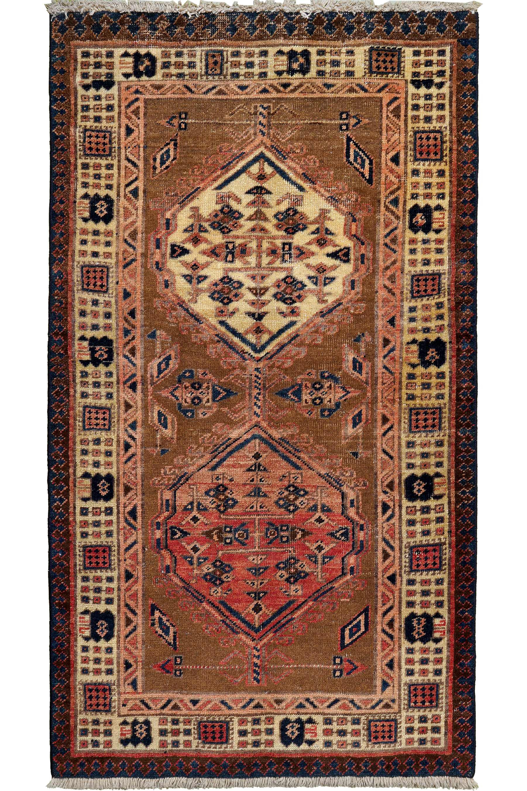 Heritage Sina Teppich Wolle Braun