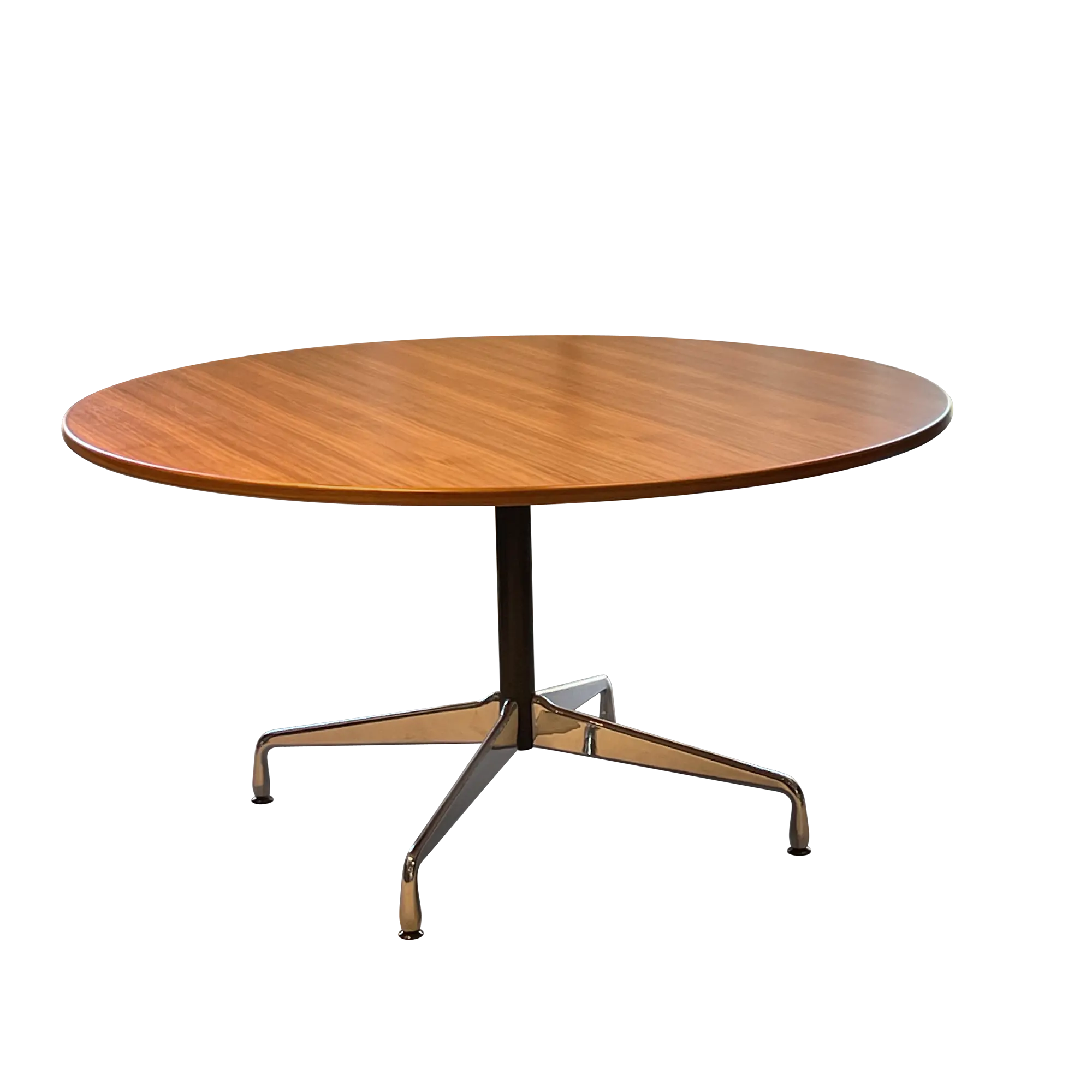 Eames Segmented Table Tisch Nussbaumholz Aluminium Braun