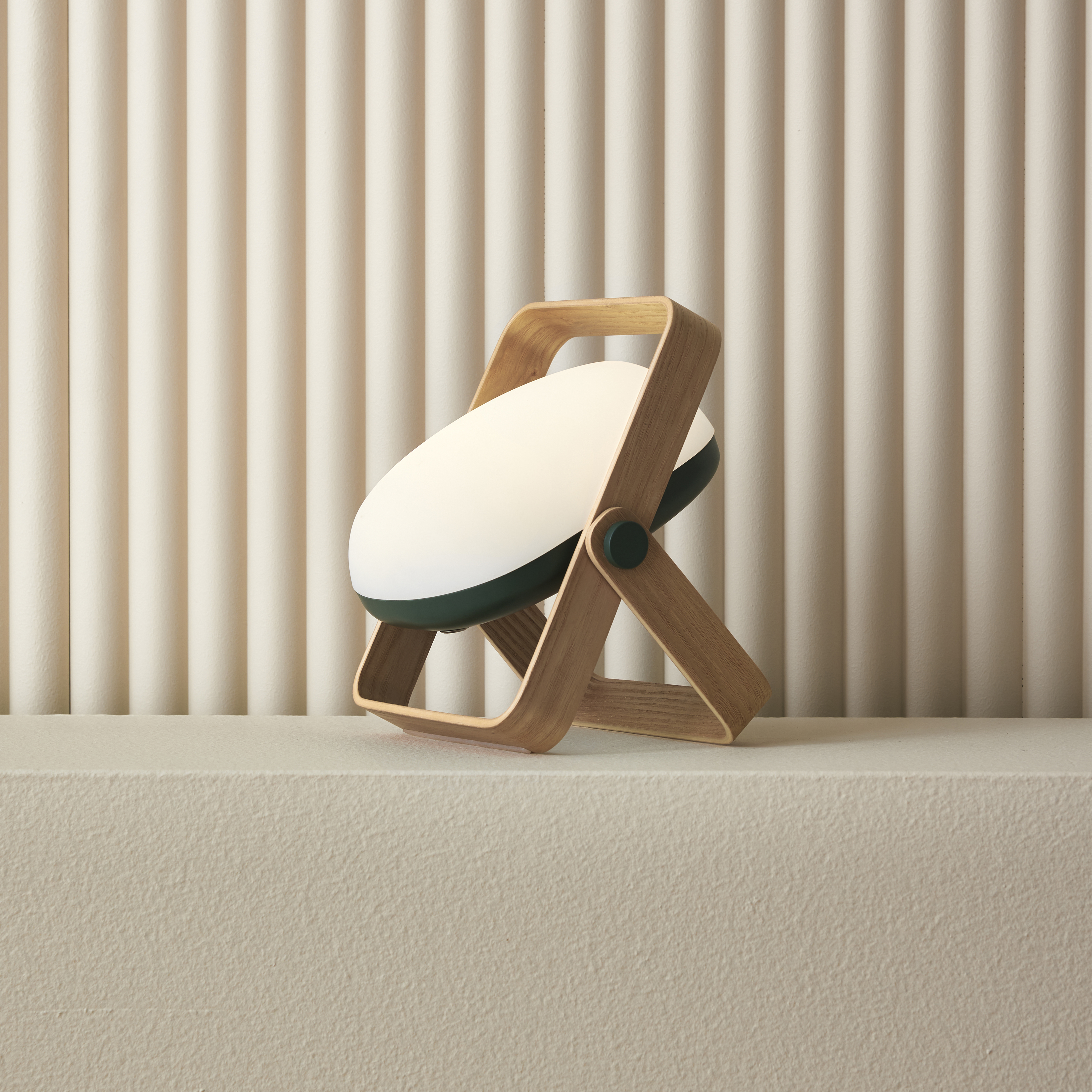 Vang Leuchte Tragbar mit Mini-USB-Anschluss Grün