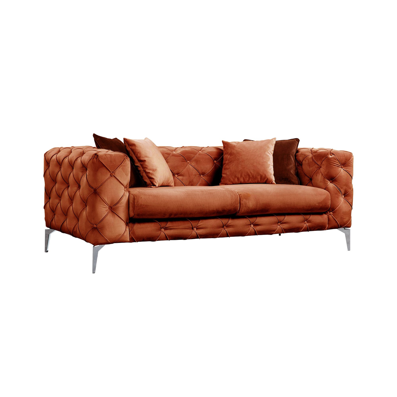 Como Sofa 2-Sitzer Orange