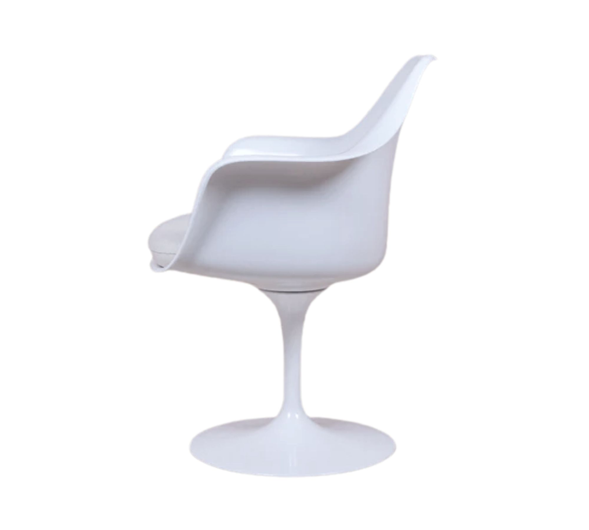 Knoll Saarinen Tulip Armchair Weiß