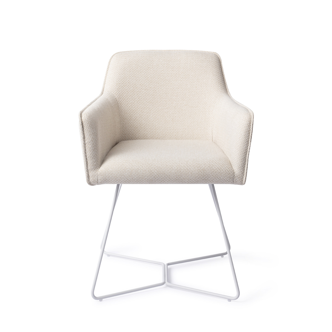 Hofu Dining Chair Beehive Enoki Cream