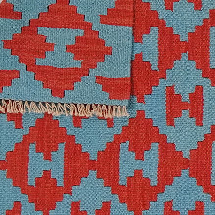 Kilim Gashgai Teppich Mehrfarbig