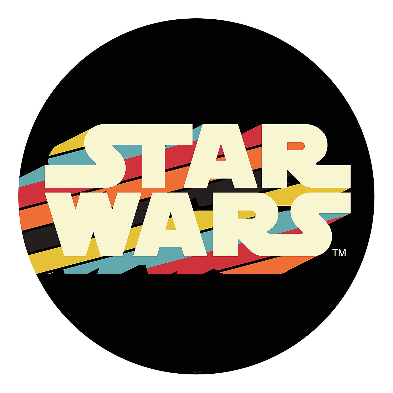 Fototapete Star Wars Typeface Vlies Mehrfarbig