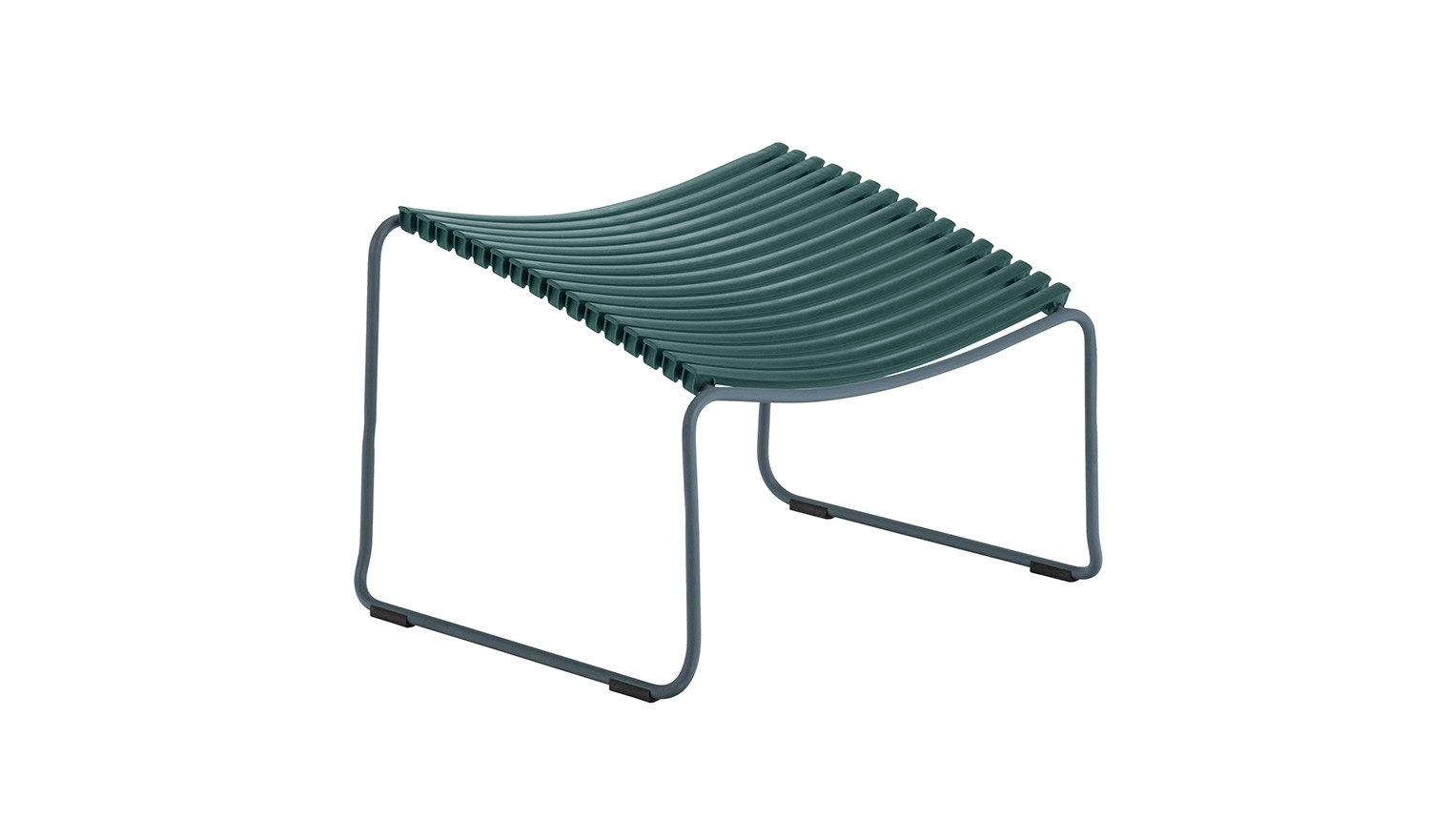 Click Fußstütze Hocker Schräg Grün