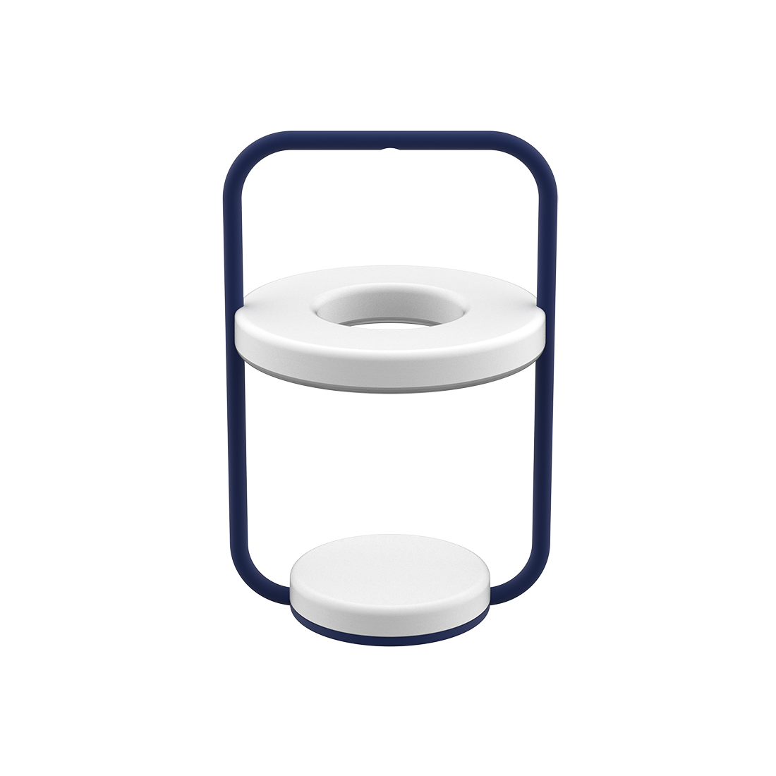 Ulli Akkuleuchte Aluminium Blau