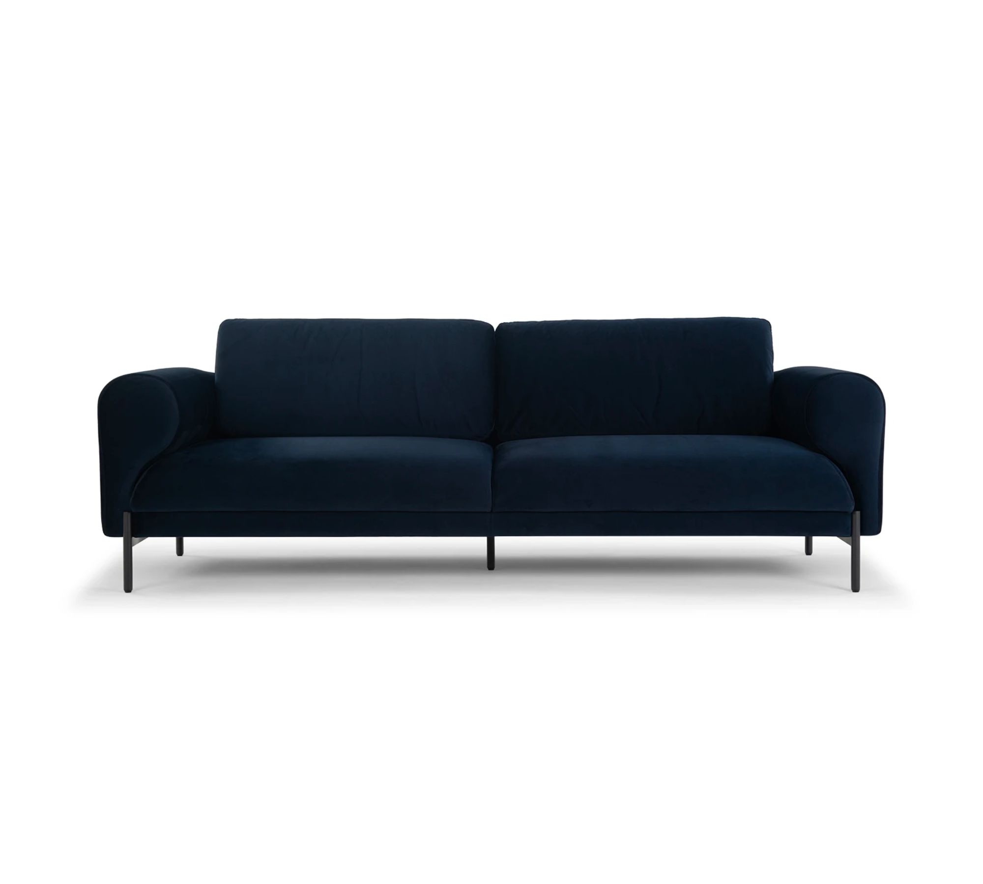 Maggie Sofa 3-Sitzer Velour Lux Navy