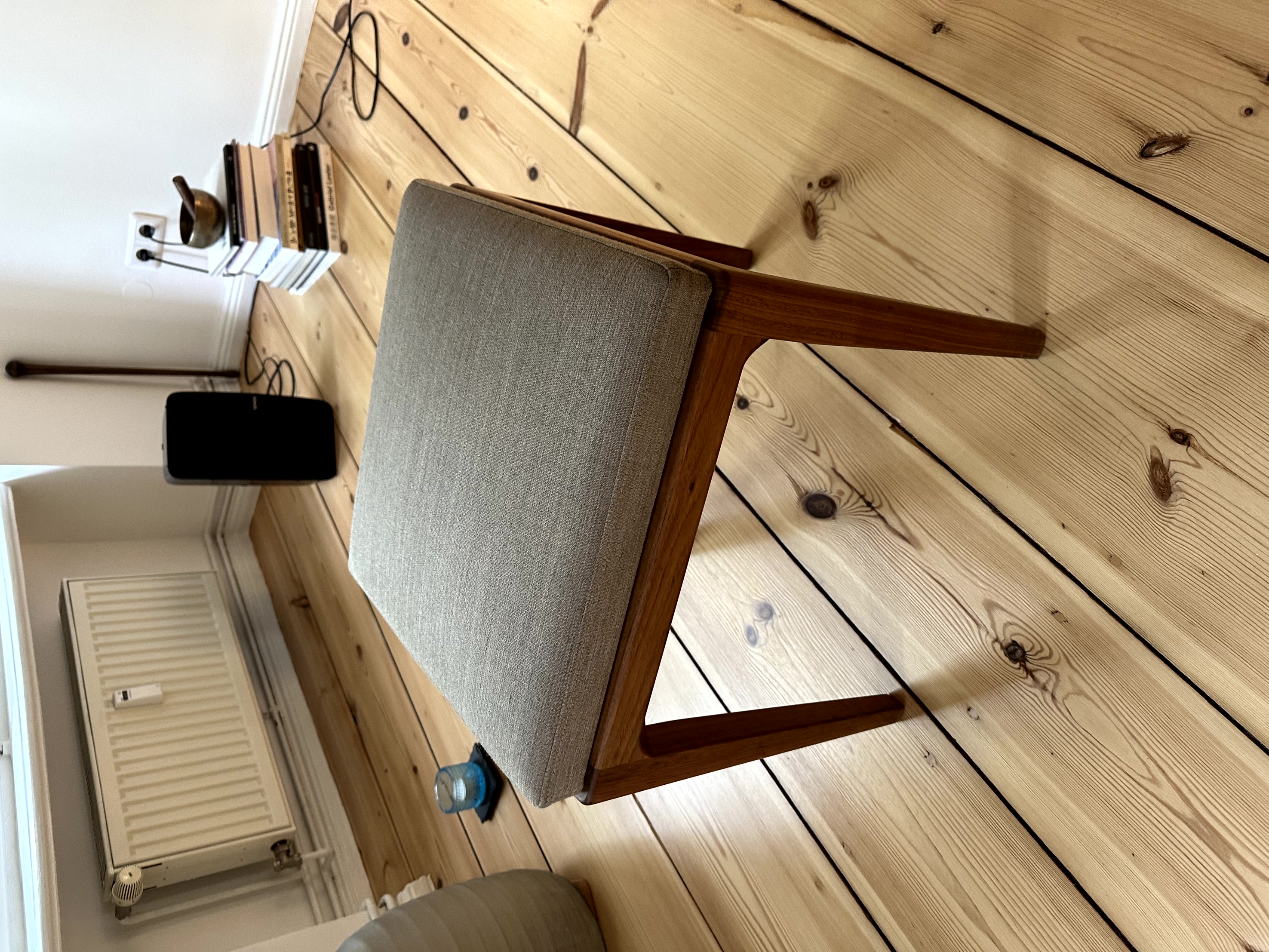 2x Sitzbank Nussbaumholz