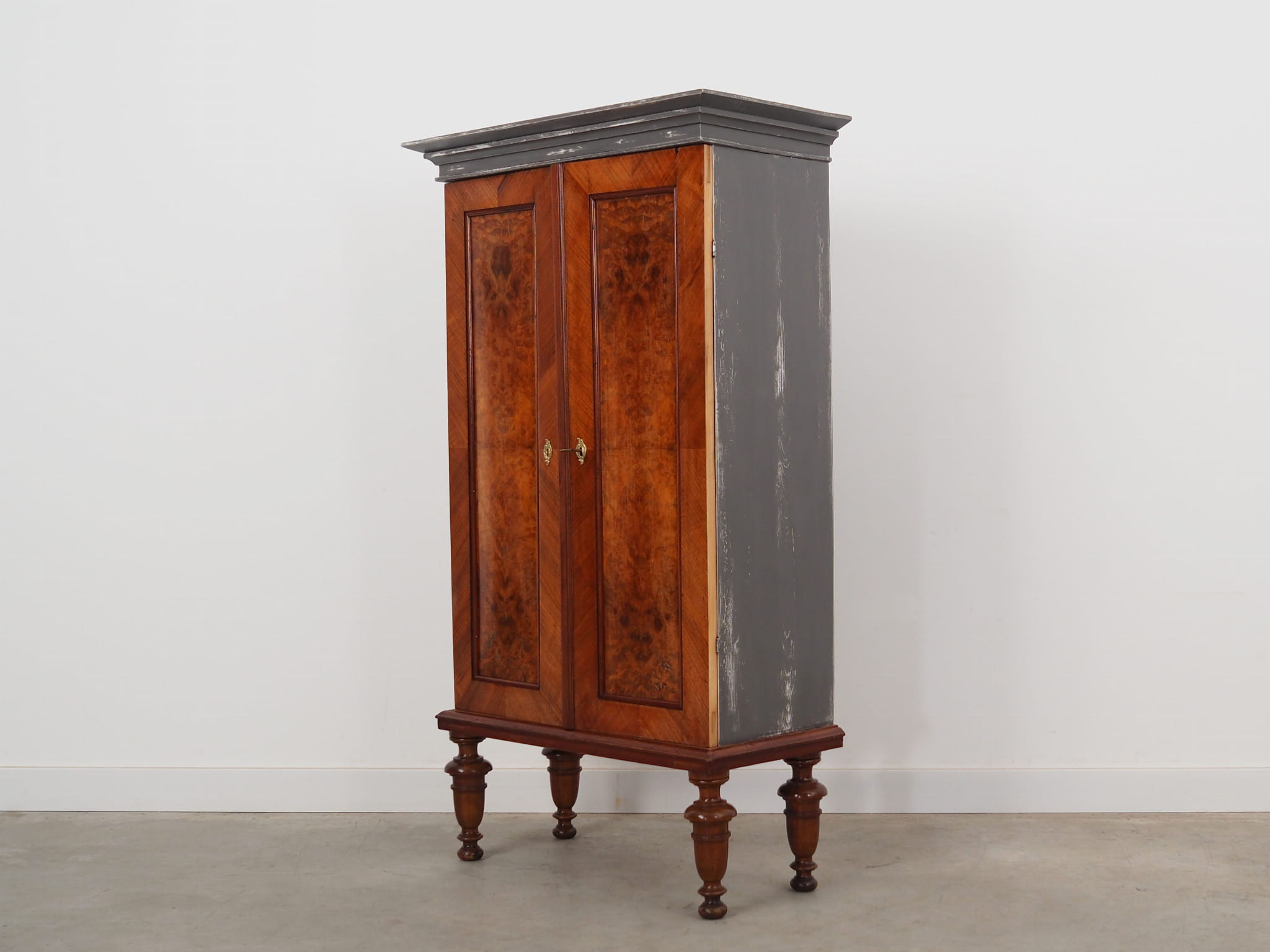 Vintage chest of drawers Pine wood Brown 1960s