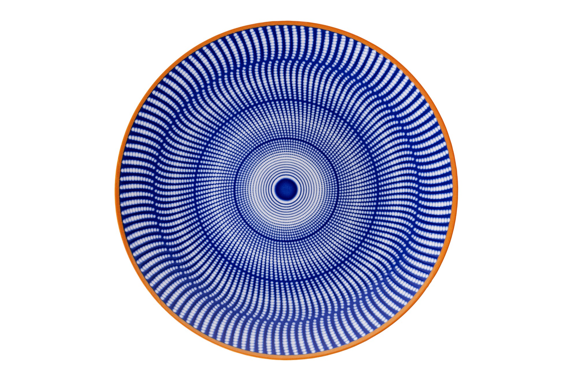 Dinner service 24-piece porcelain blue