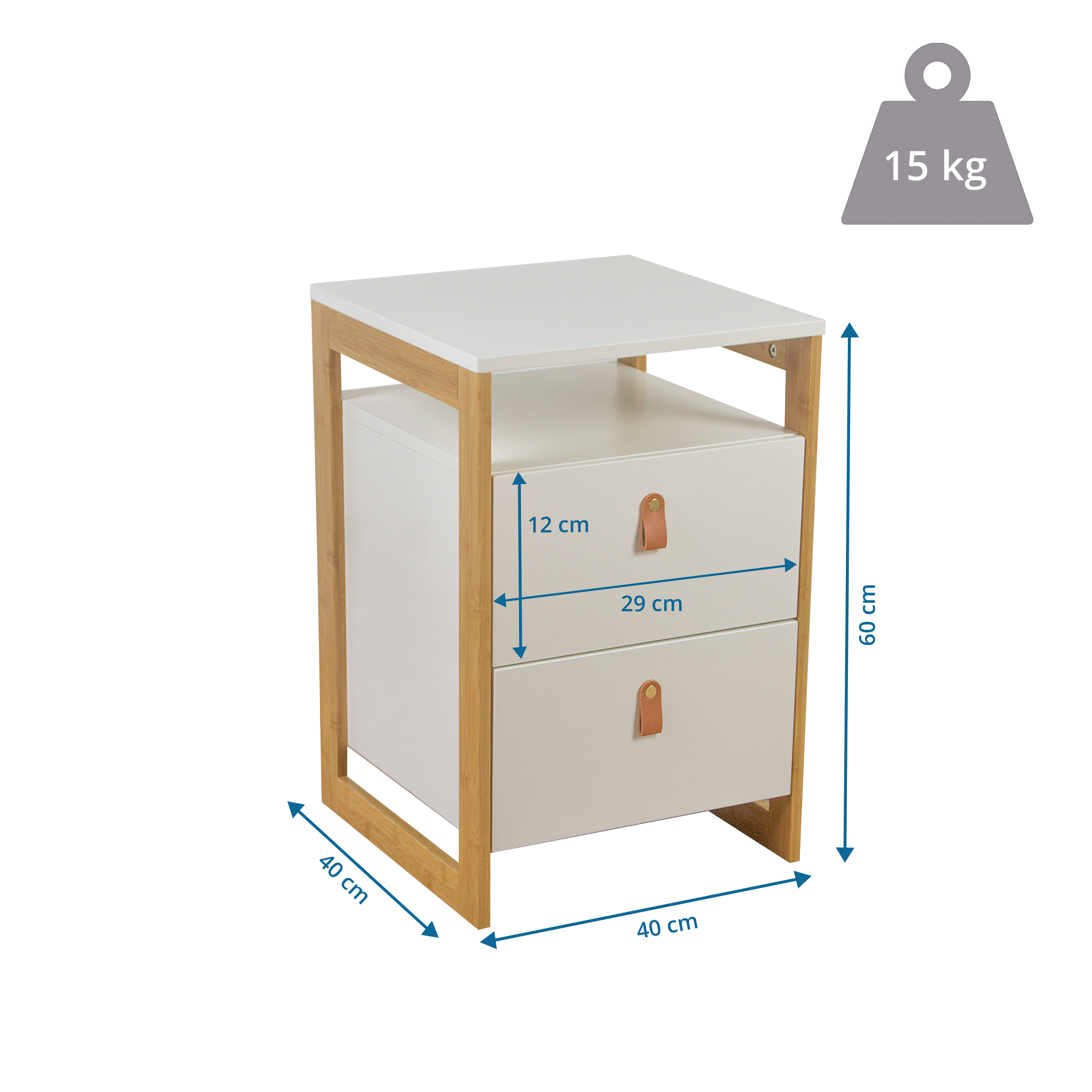Tarolo III Side Table White