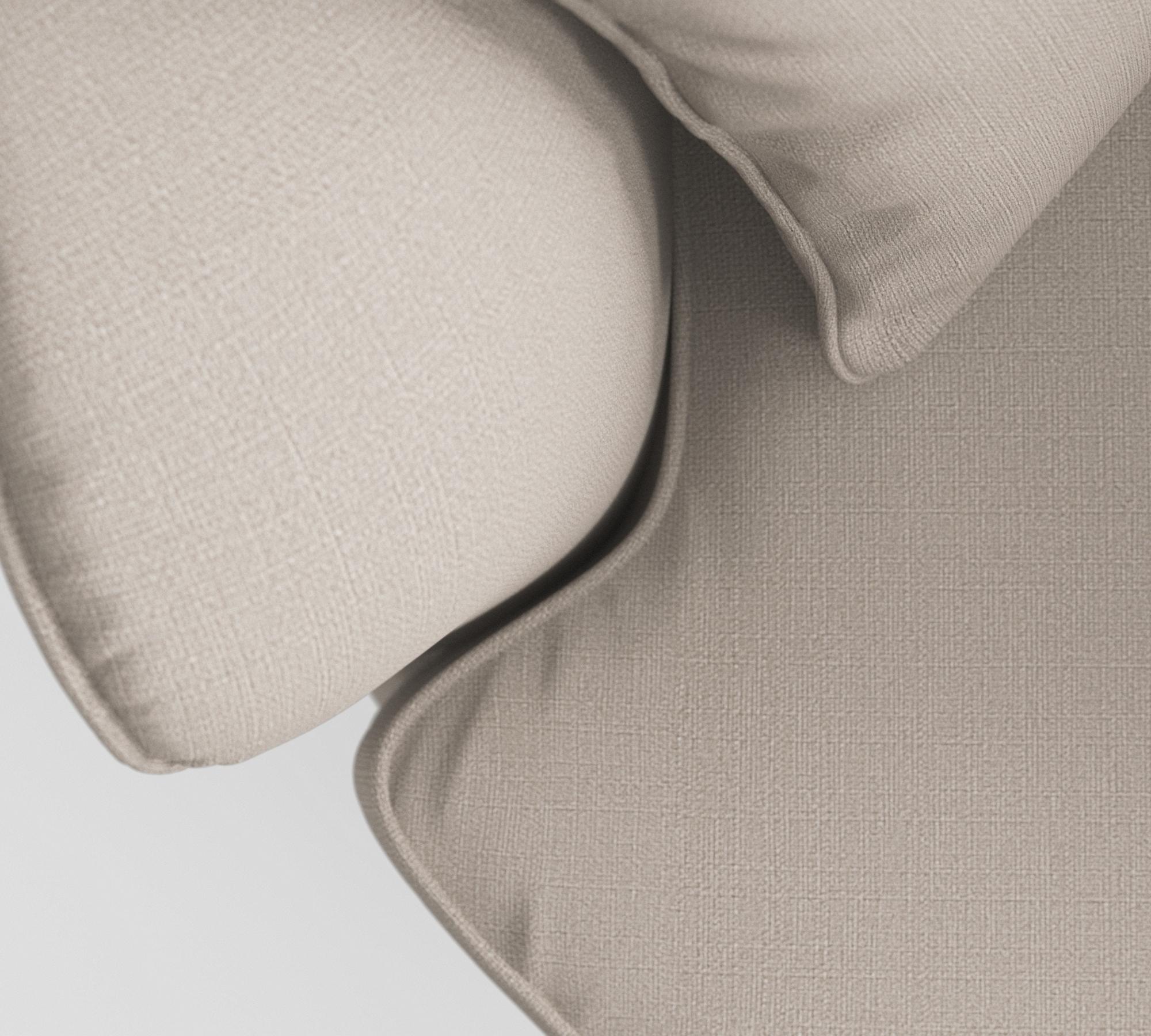 Drehbarer Sessel Vendôme helles Beige