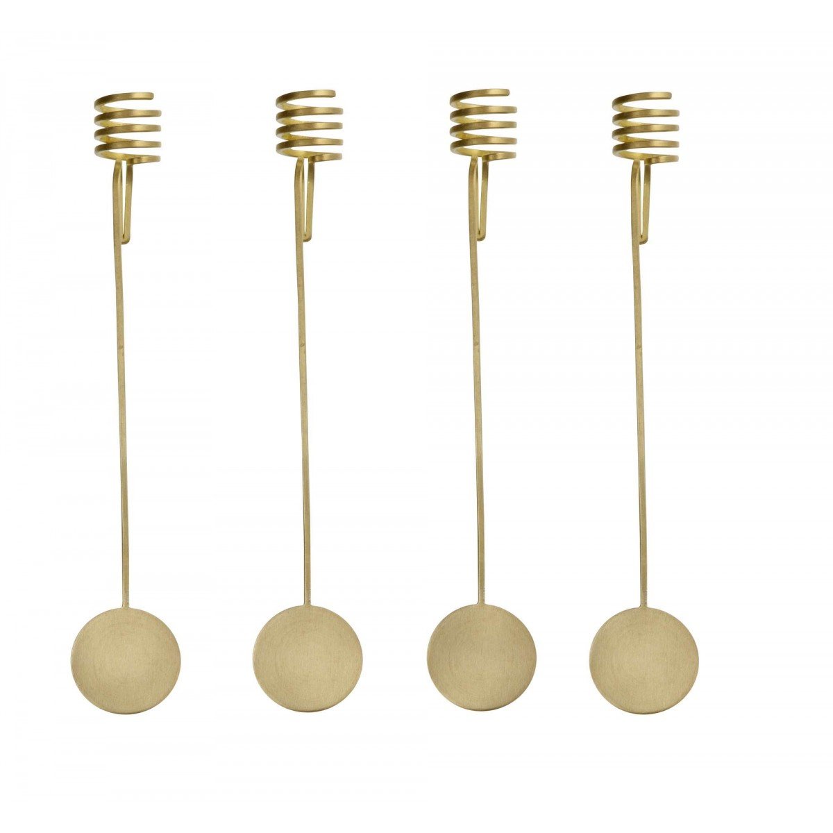Christmas tree candle holder gold