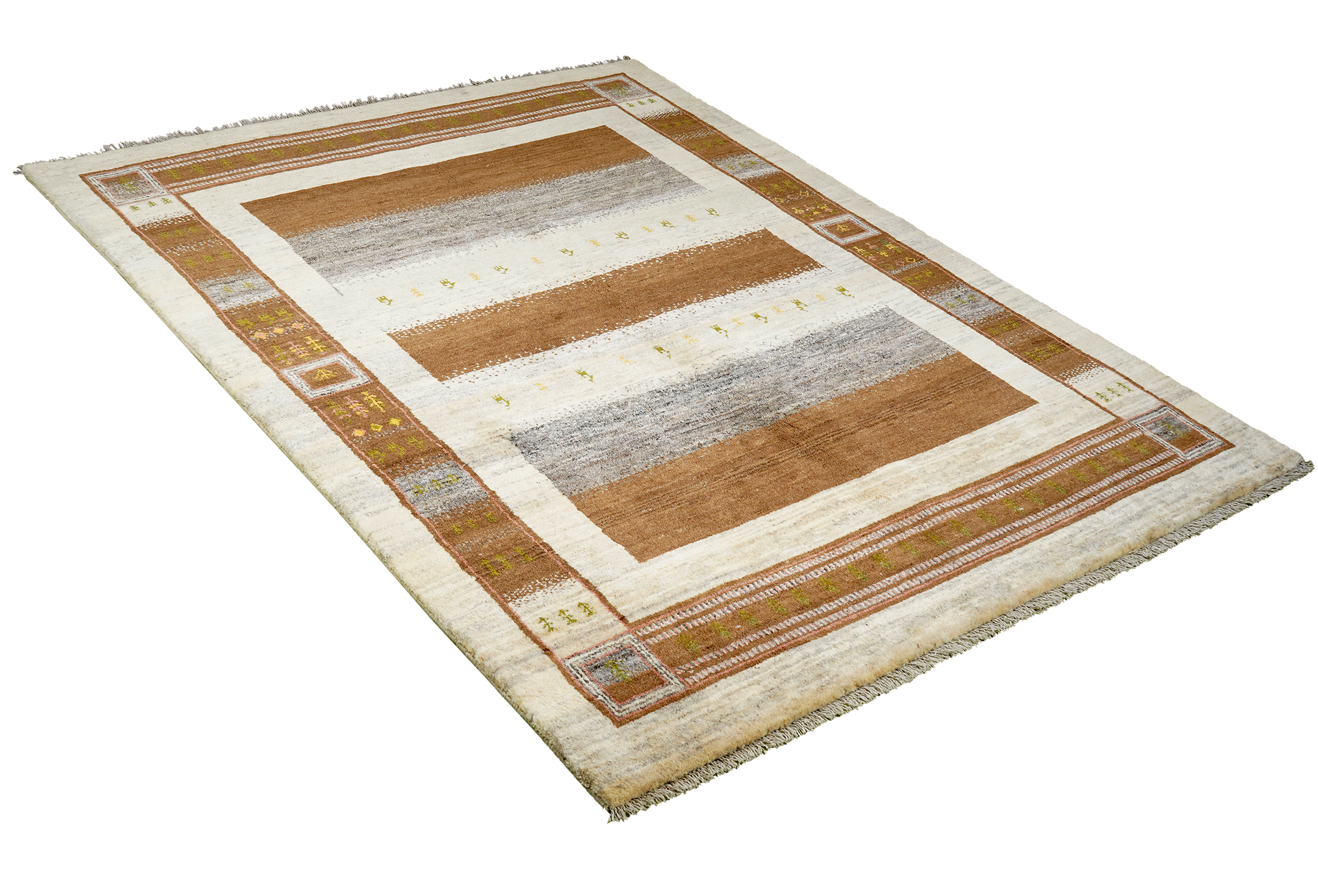 Rizbaf Gabbeh Rug Wool Multicolored