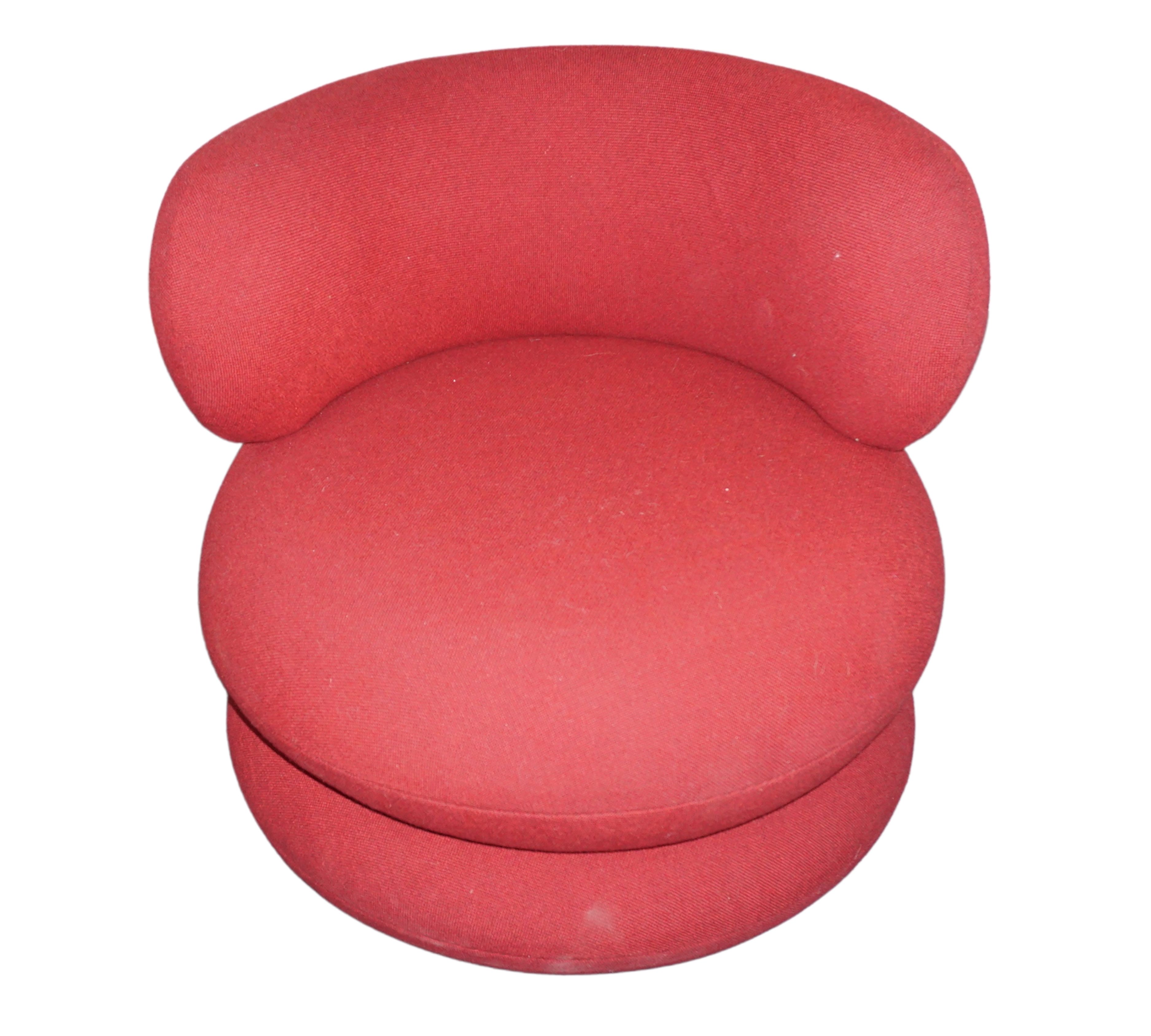Easy Sessel Drehbar Rot