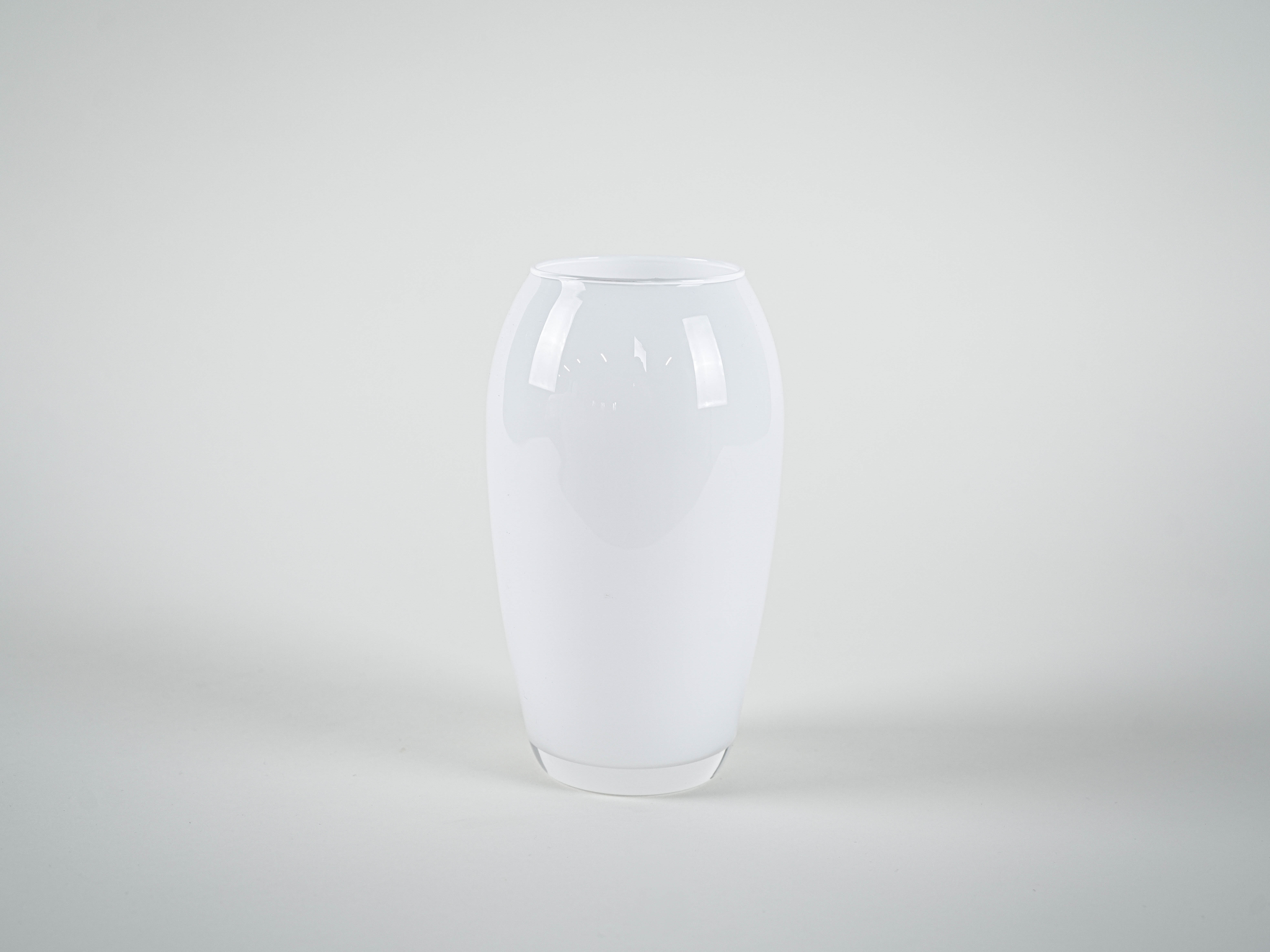 Glass vase 1970s