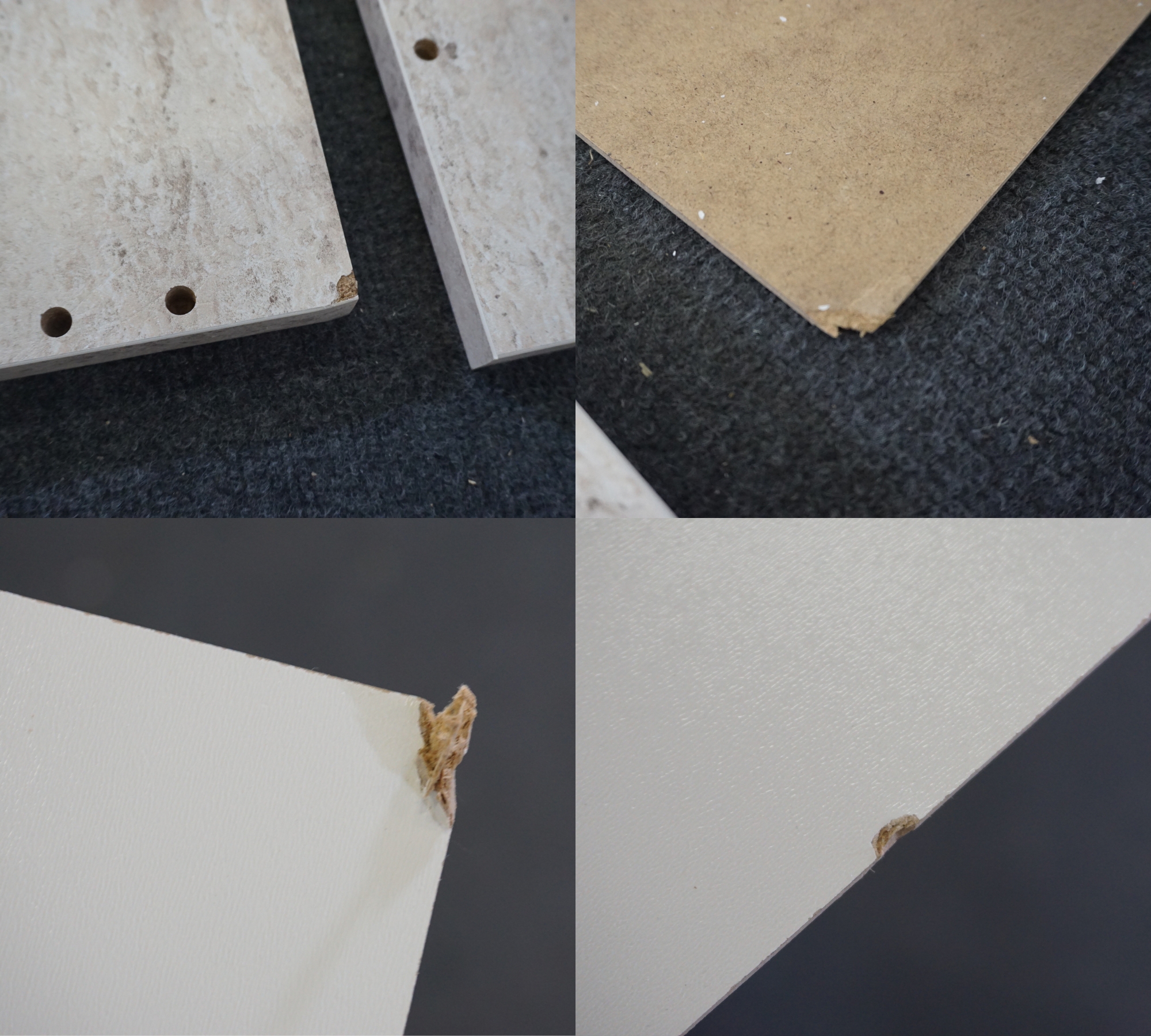 Beliz Lowboard Holzfurnier Travertin