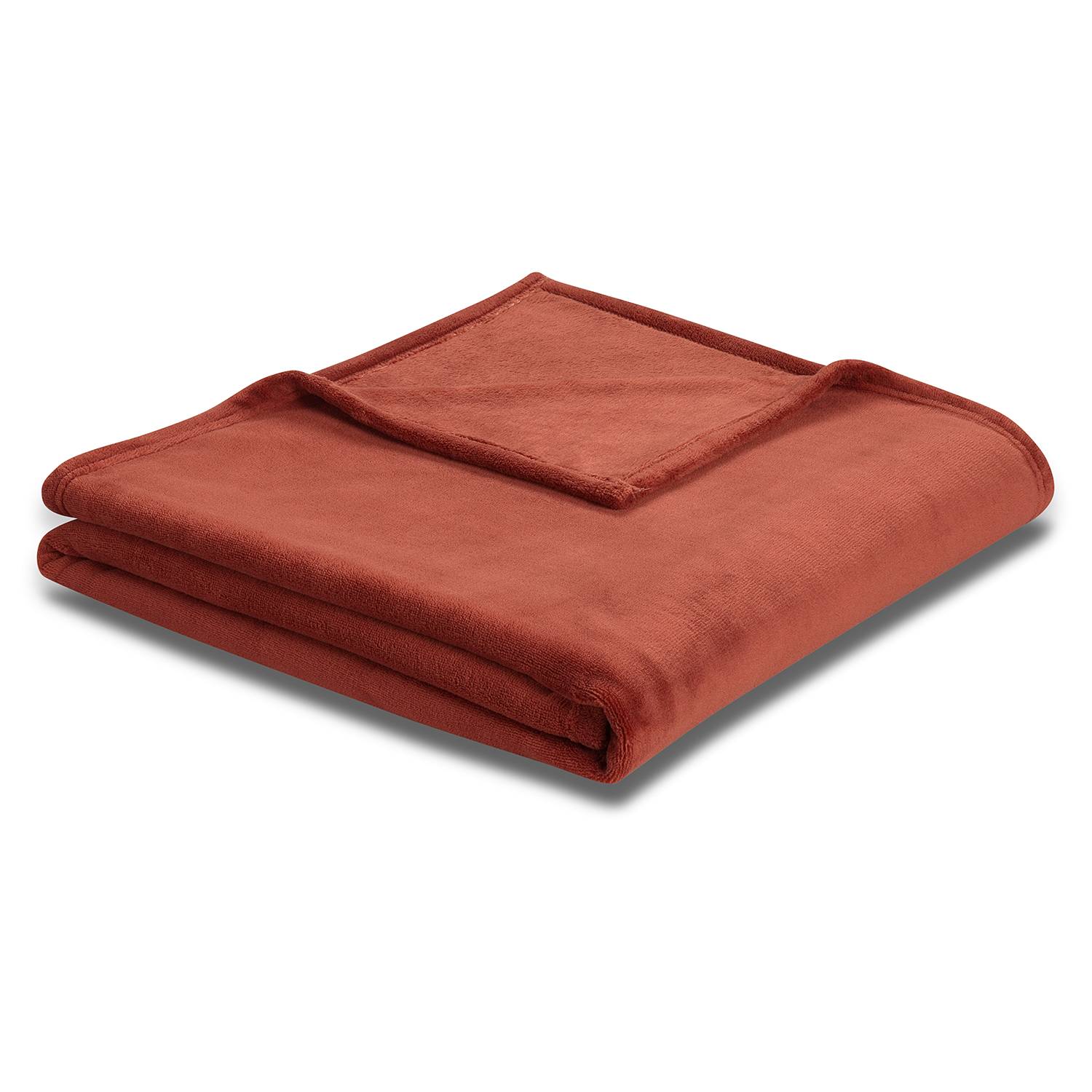 Plaid Soft & Cover Rostbraun