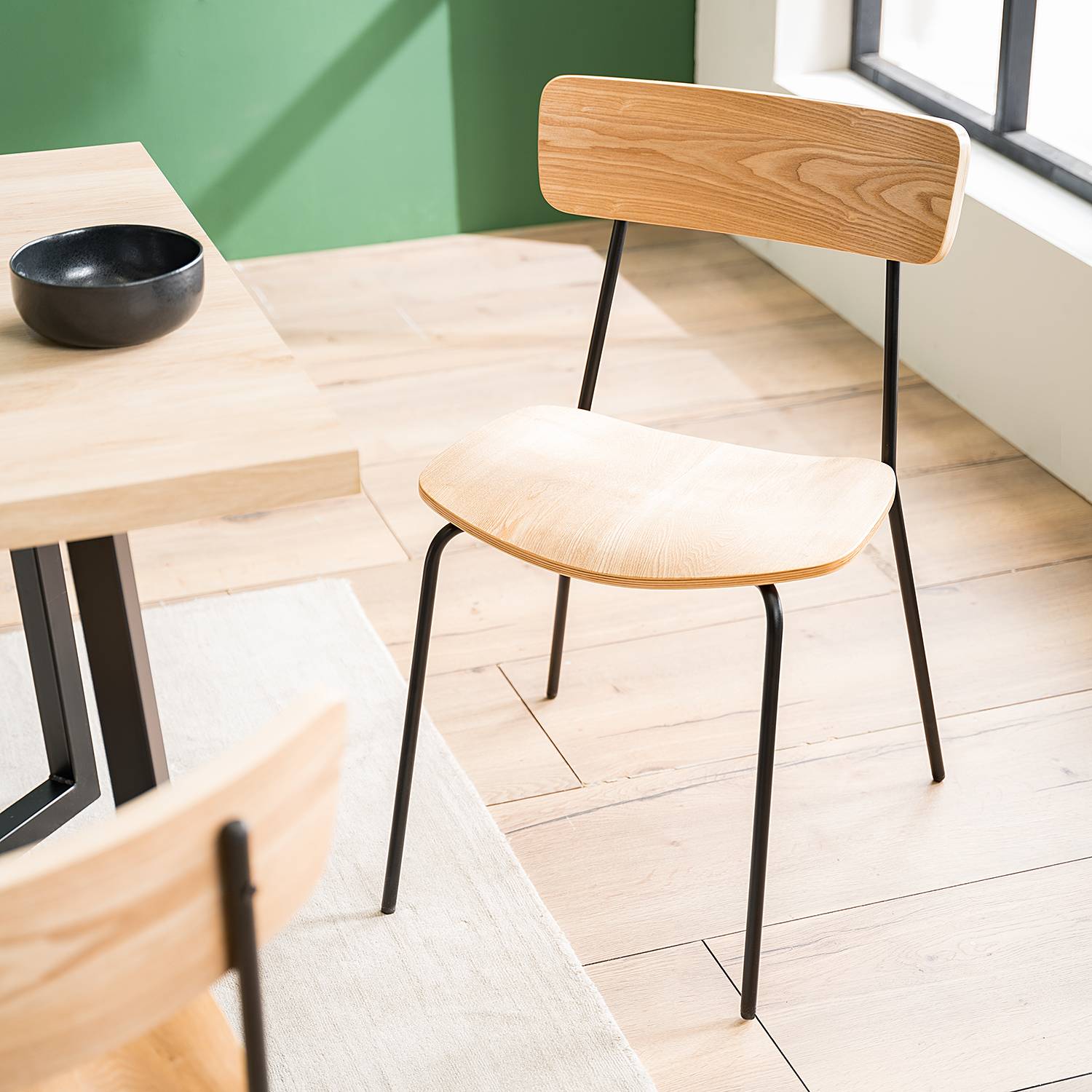 2x Esszimmerstuhl Harvi Braun