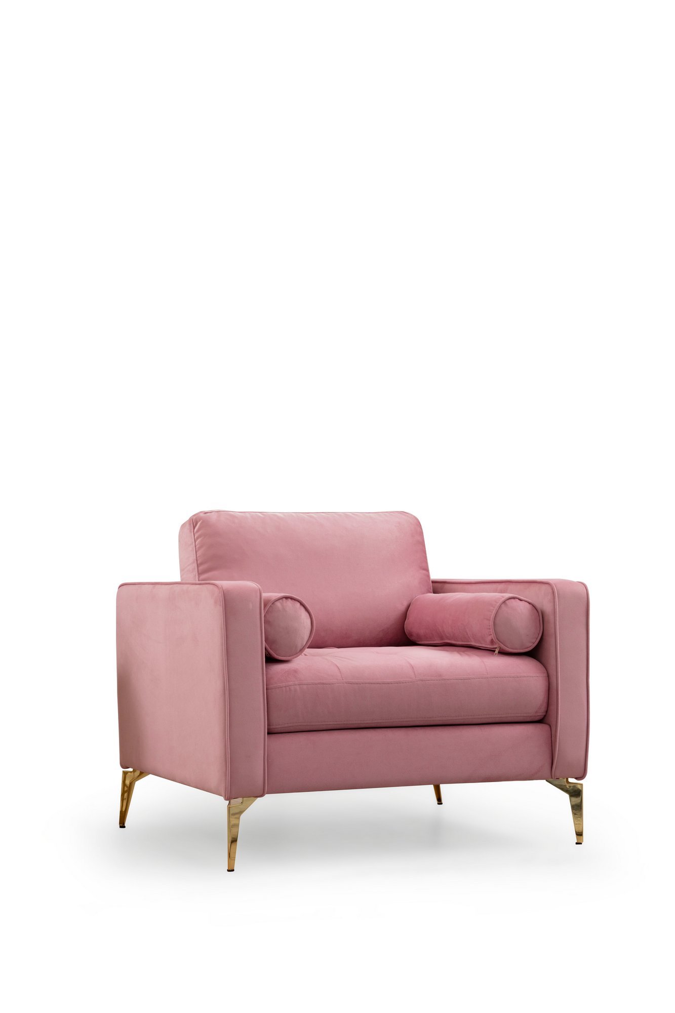 Rome Armchair Dusty Rose