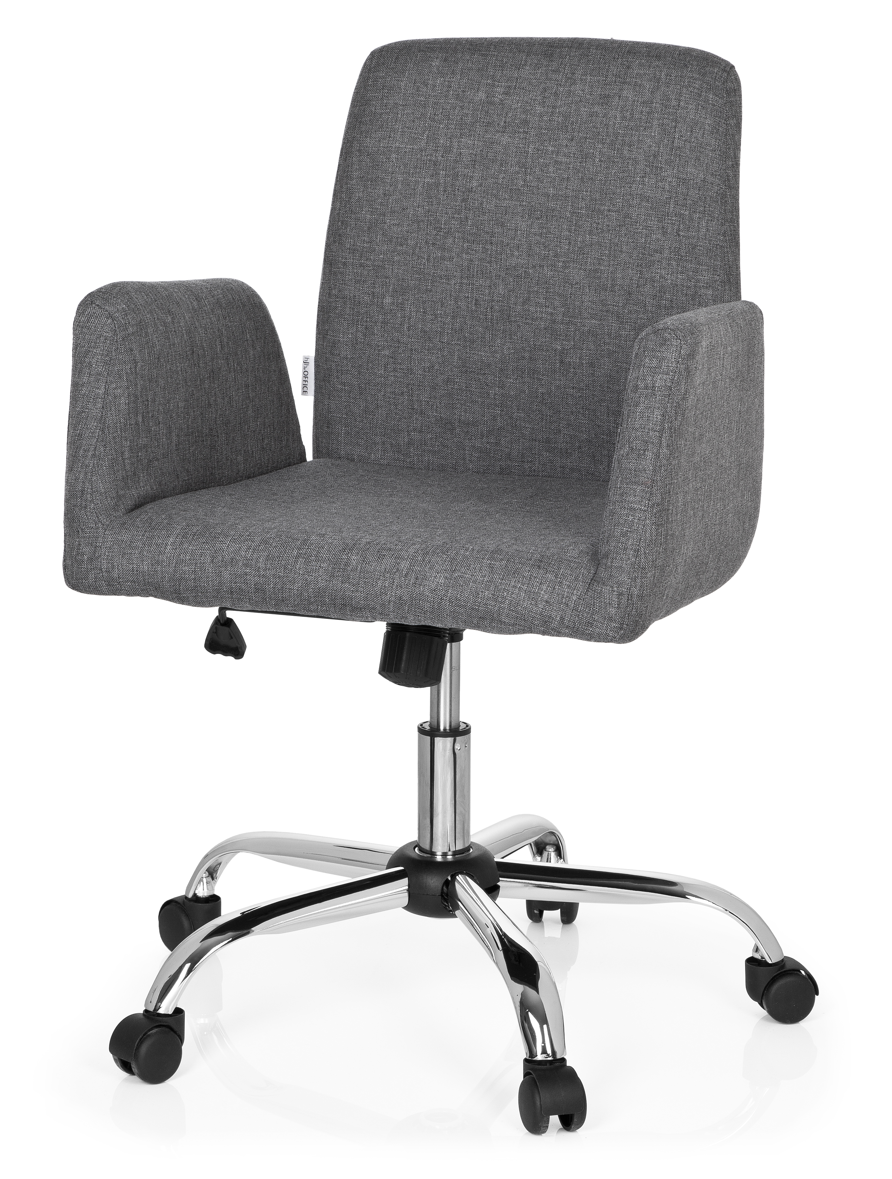 Office chair textile cover light grey