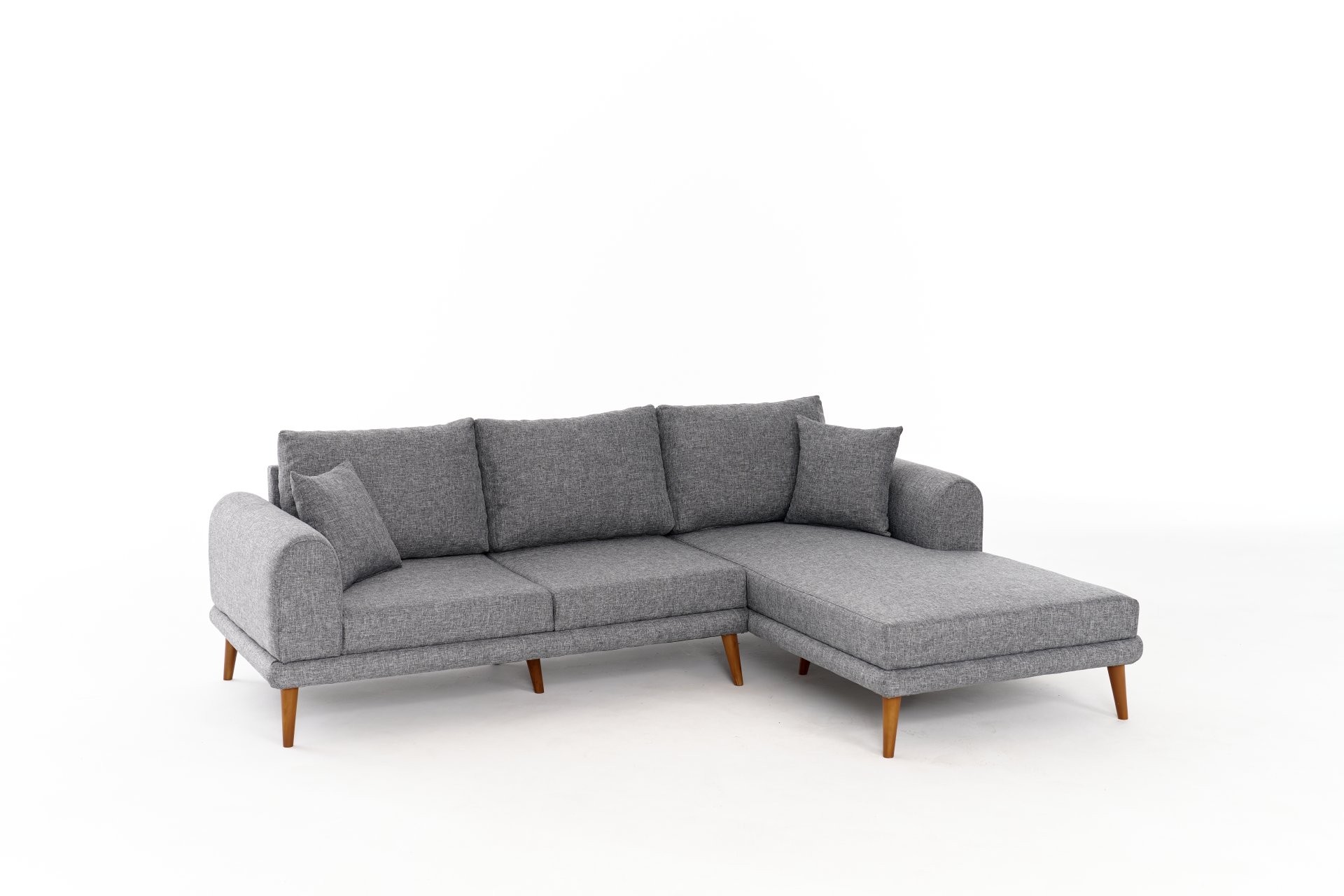 Seren Sofa Récamiere Rechts Grau