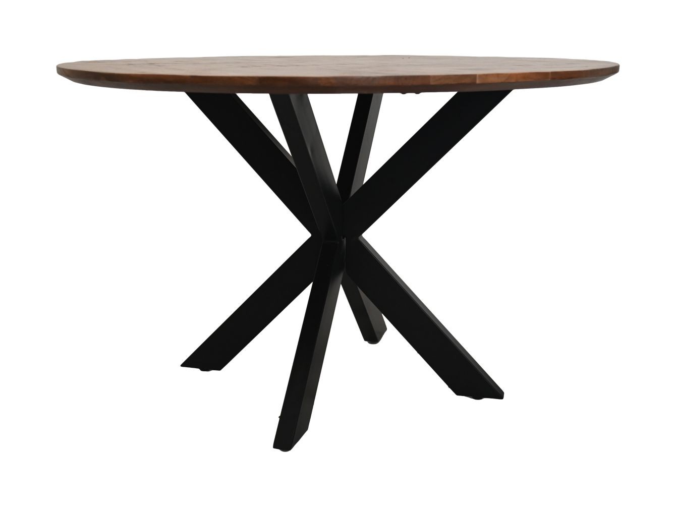 Runder Verona Esstisch Mangoholz Metall ø140cm