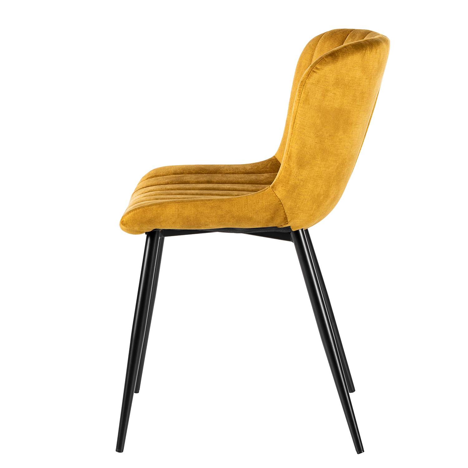 2x Esszimmerstuhl Pavilly (Goldgelb